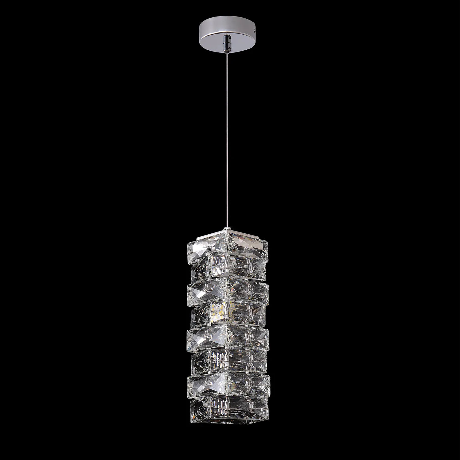 Светильник подвесной Crystal Lux ROLANDO SP1.3 CHROME