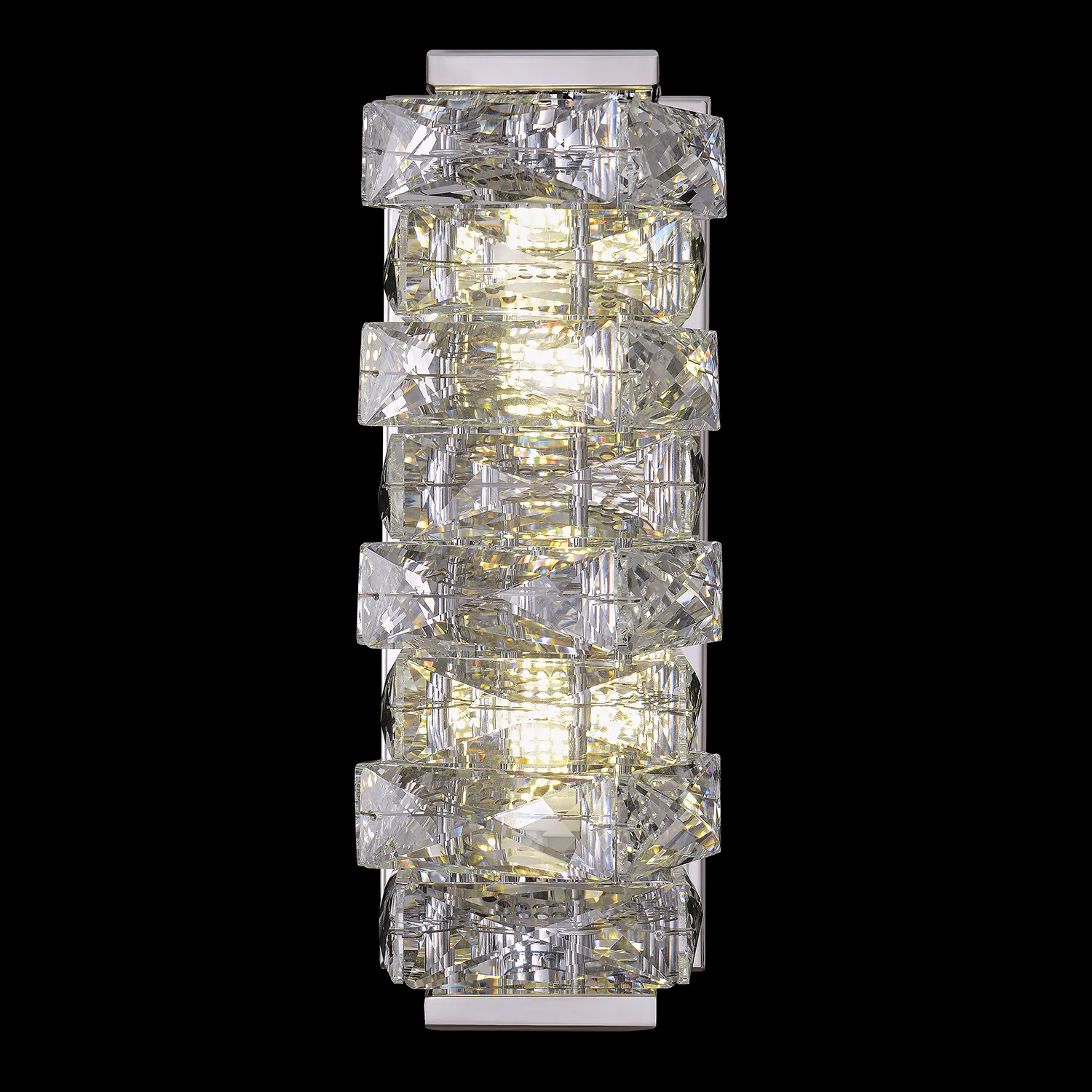Бра Crystal Lux ROLANDO AP2 CHROME
