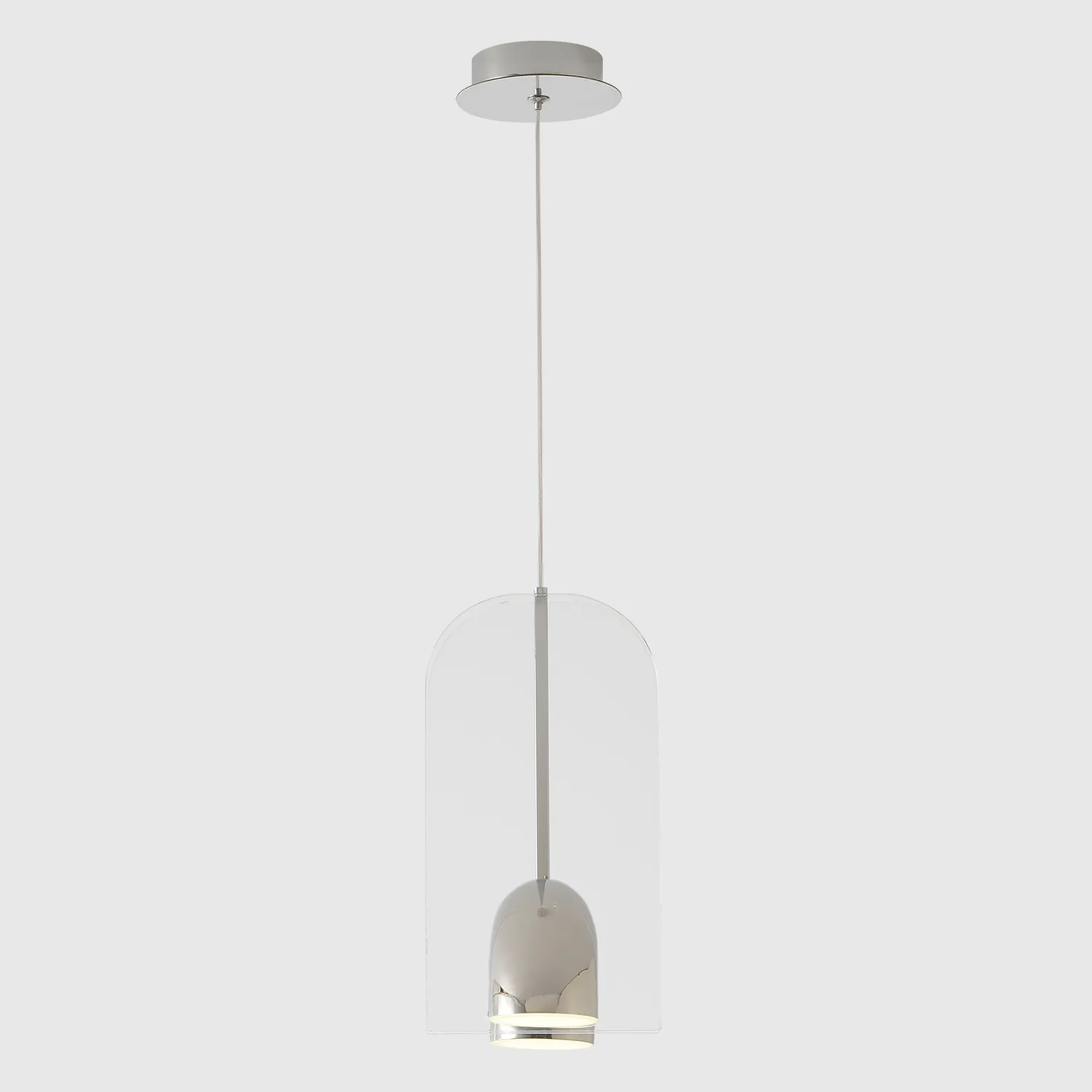 Светильник подвесной Crystal Lux ELEMENT SP12W LED CHROME