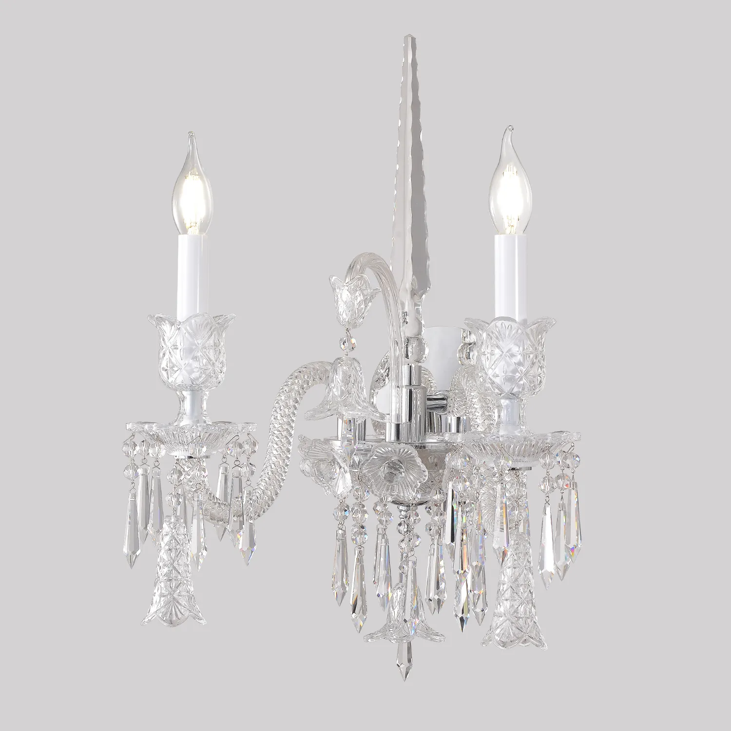 Бра Crystal Lux VERSAILLES AP2 CHROME