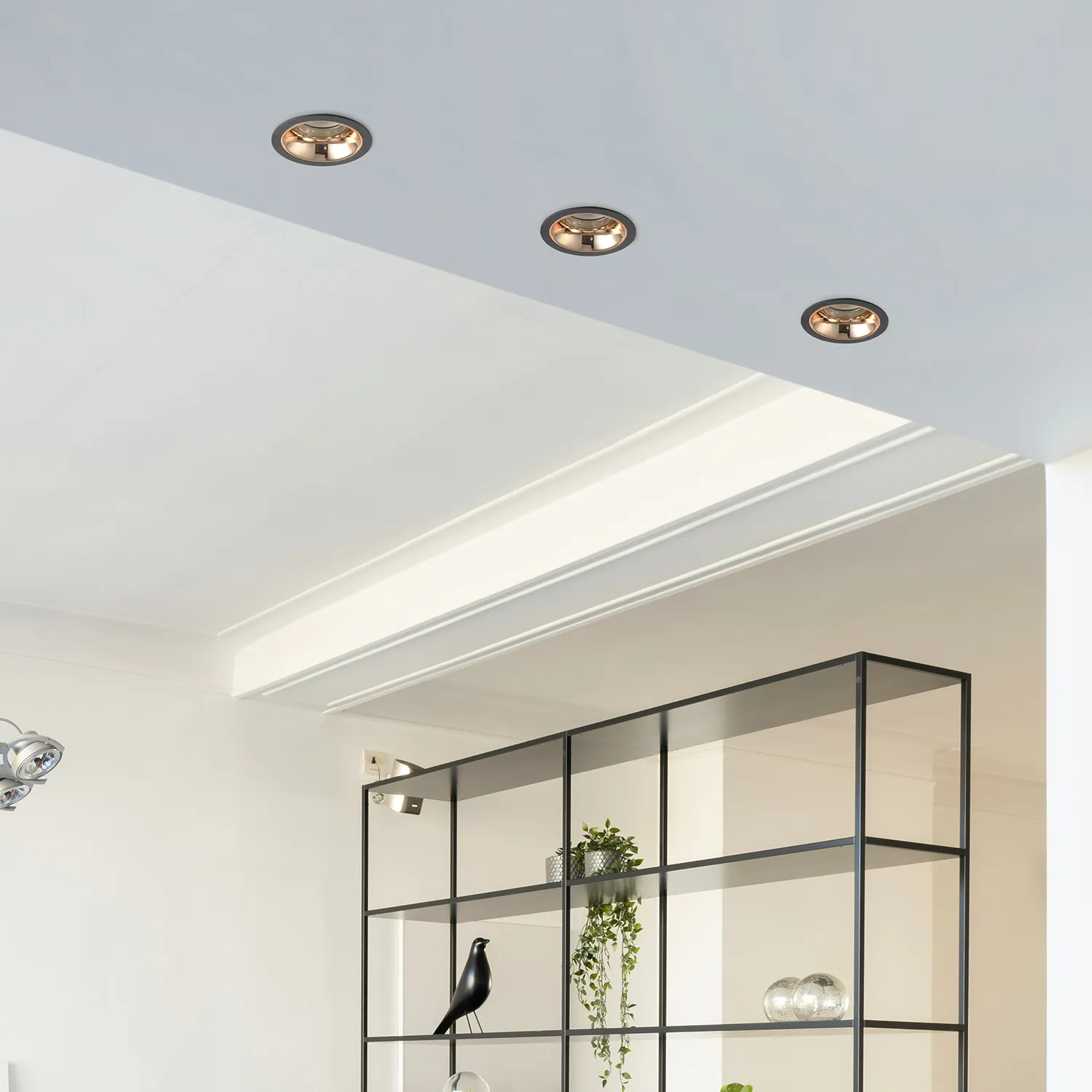 Светильник встраиваемый Crystal Lux CLT 081C BL-GO