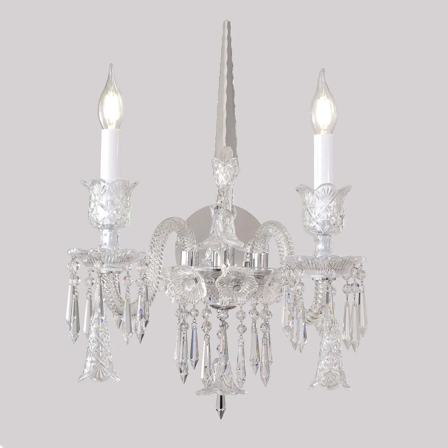 Бра Crystal Lux VERSAILLES AP2 CHROME