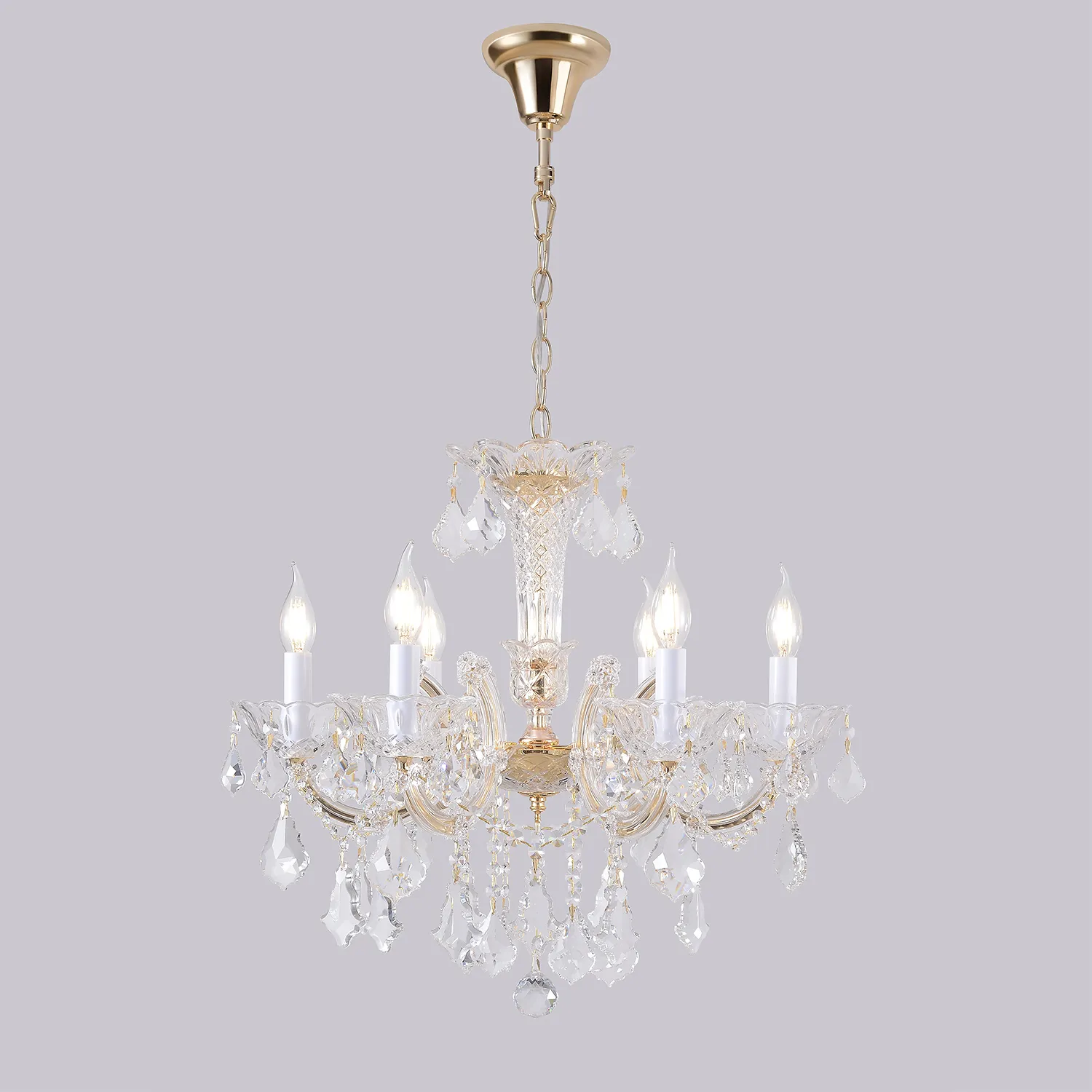 Люстра Crystal Lux CRISTELLE SP6 GOLD