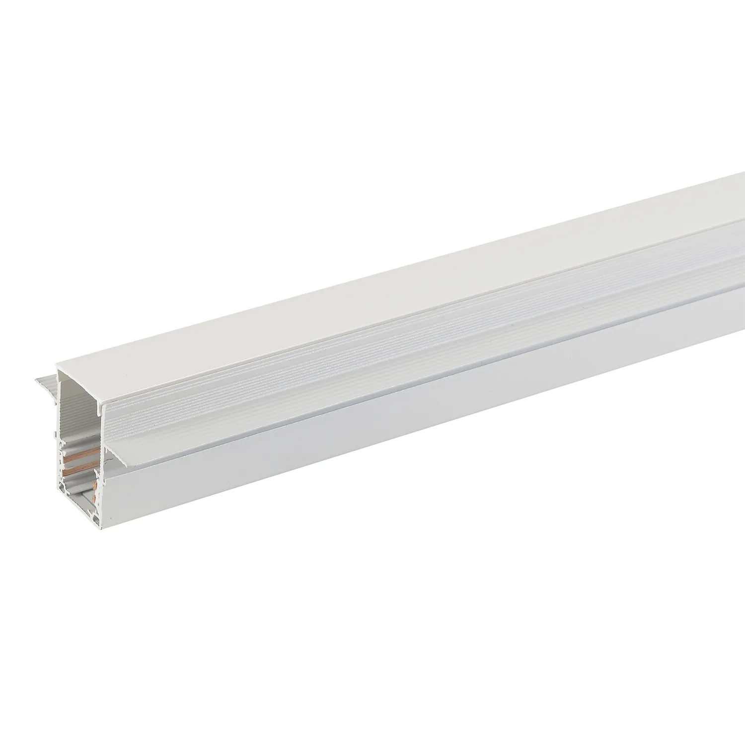 Шинопровод встраиваемый магнитный для ГКЛ12,5 мм Crystal Lux CLT 0.123 02 L3000 WH
