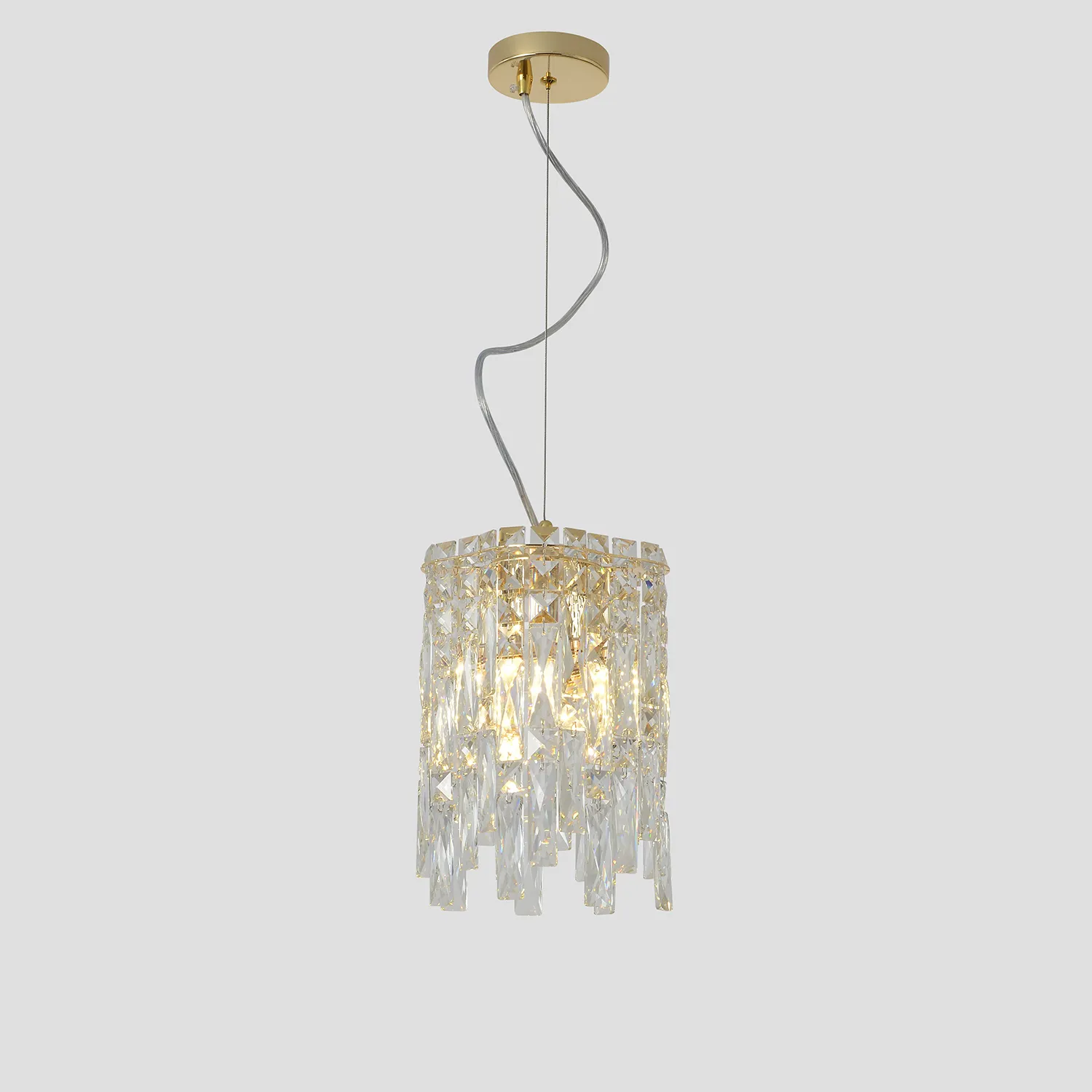 Светильник подвесной Crystal Lux ABRIL SP2 GOLD