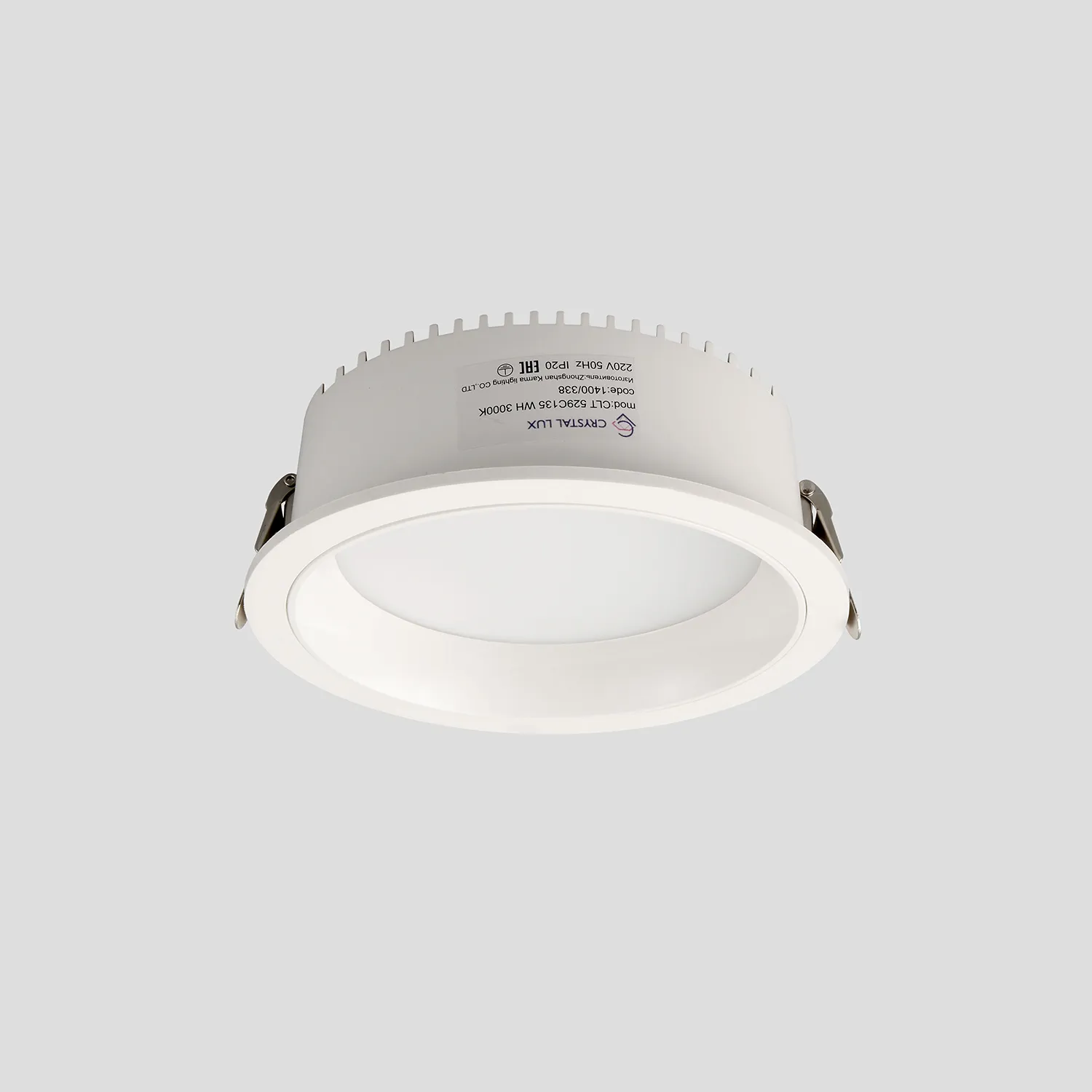 Светильник встраиваемый Crystal Lux CLT 529C135 WH 3000K