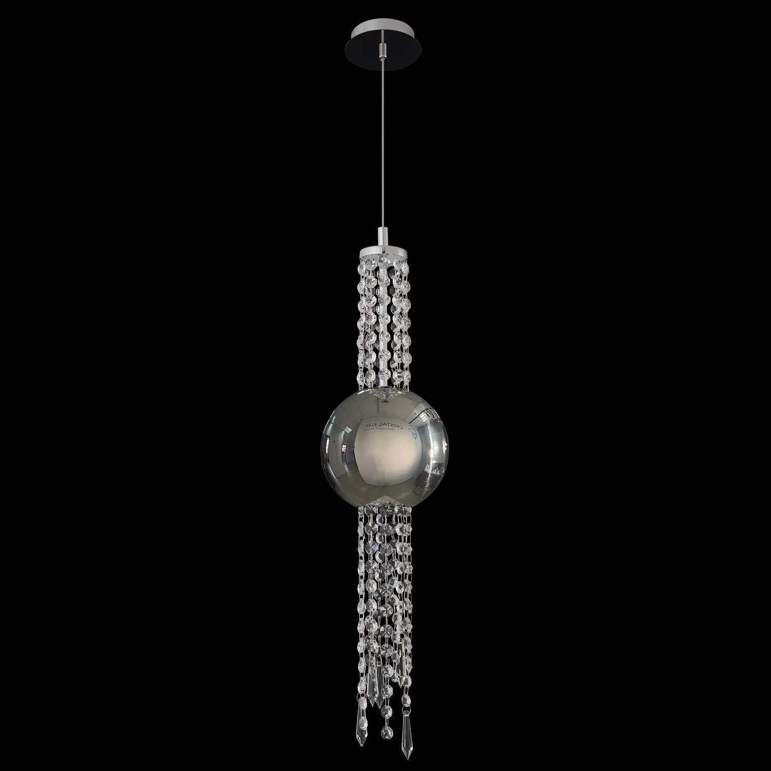 Светильник подвесной Crystal Lux NAVAJO SP3W LED CHROME