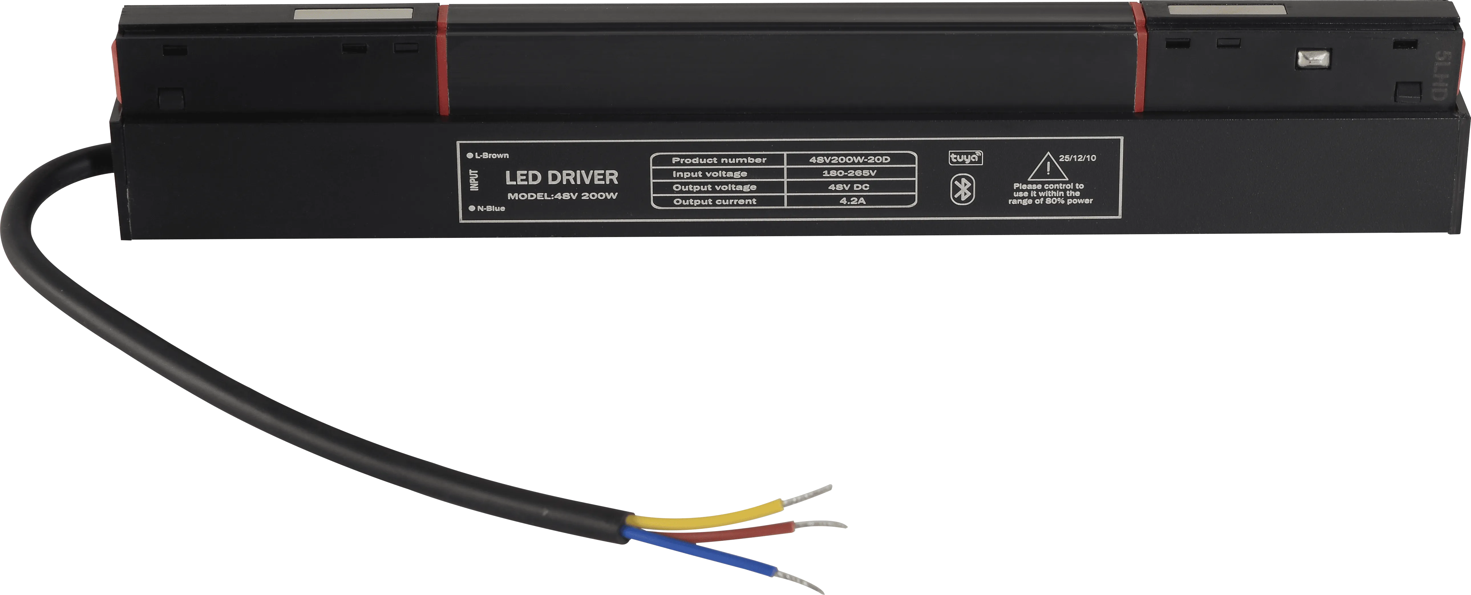 Драйвер для магнитного шинопровода 48V, 200W CLT 0.203 09 BL SMART