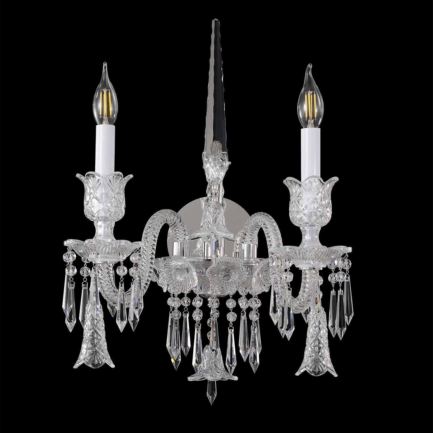 Бра Crystal Lux VERSAILLES AP2 CHROME