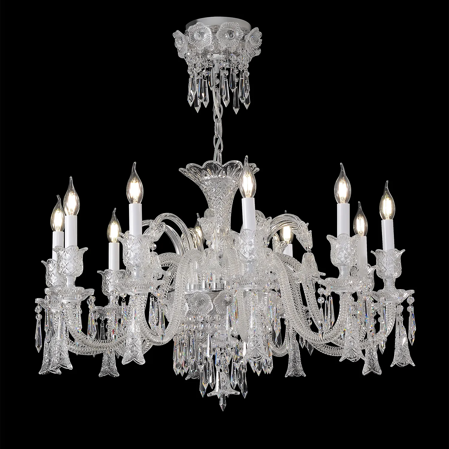 Люстра Crystal Lux VERSAILLES SP10 CHROME