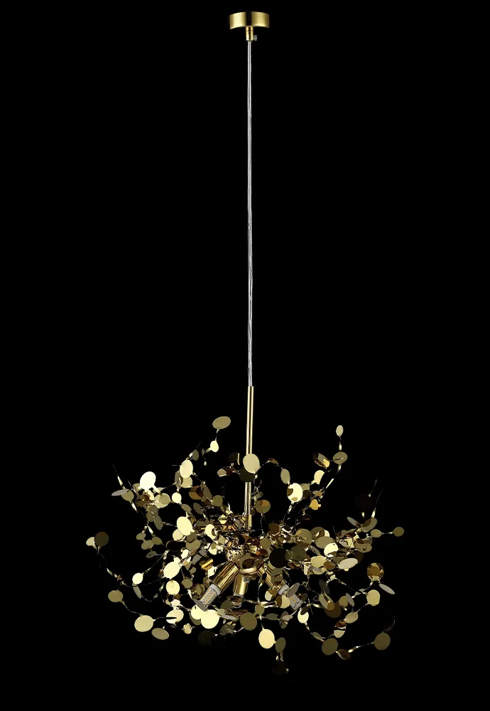 Светильник подвесной Crystal Lux GARDEN SP3 D400 GOLD