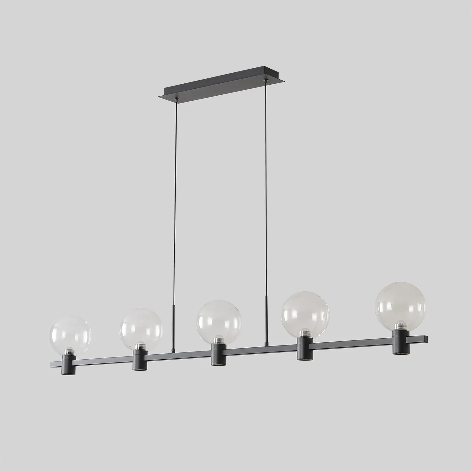 Светильник подвесной Crystal Lux DUET SP35W LED BLACK