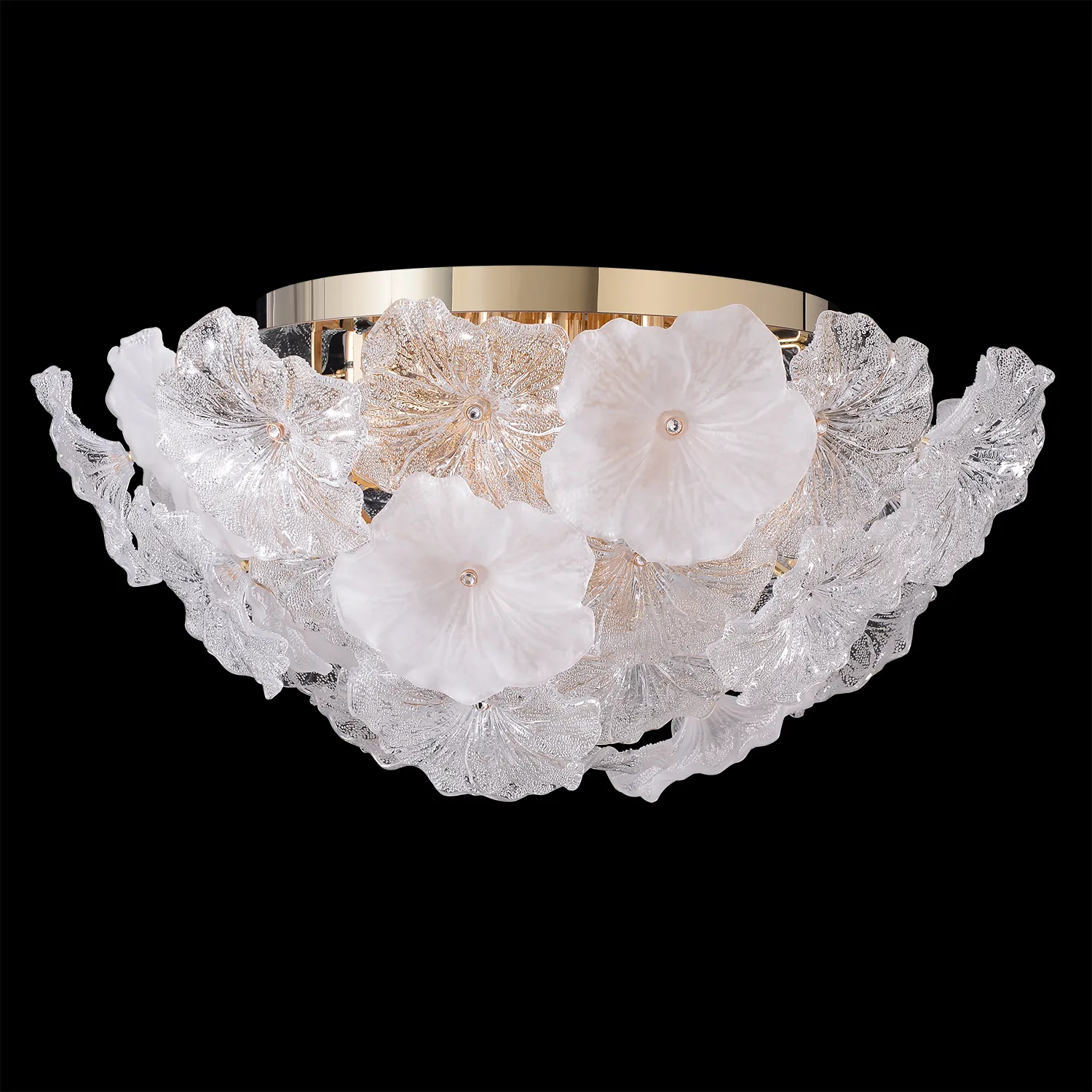 Светильник потолочный Crystal Lux MAGNOLIA PL12 GOLD