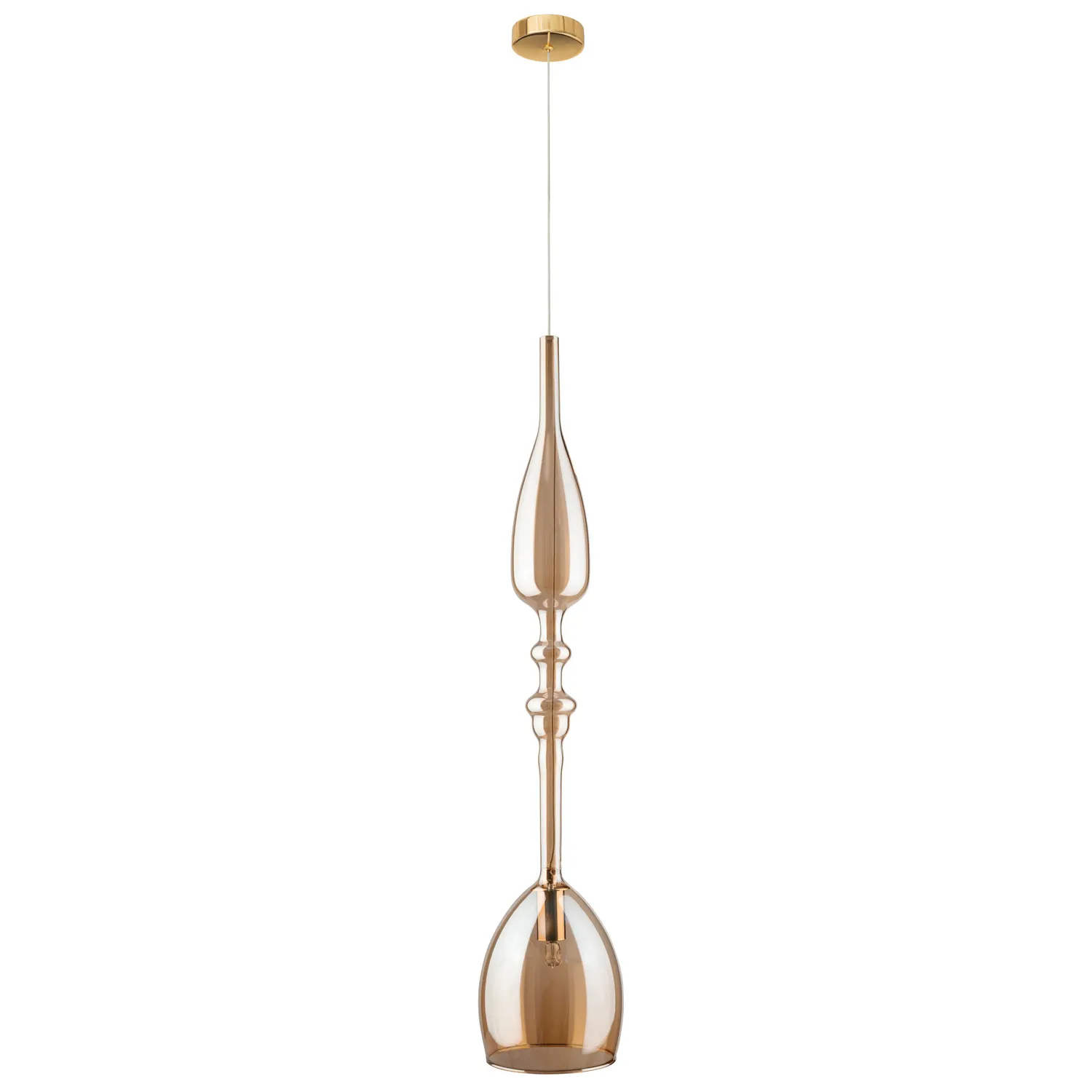 Светильник подвесной Crystal Lux LUX NEW SP1 C AMBER