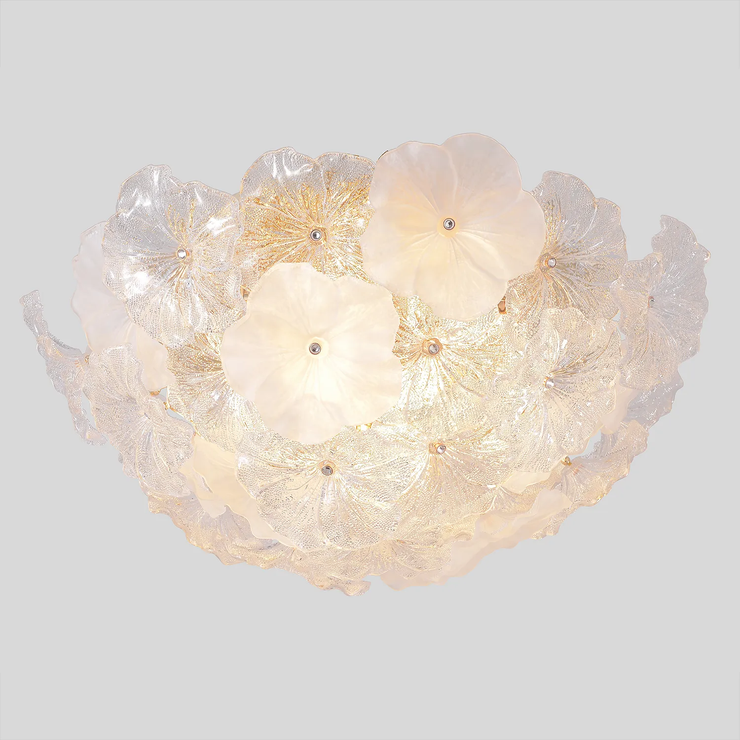Светильник потолочный Crystal Lux MAGNOLIA PL12 GOLD