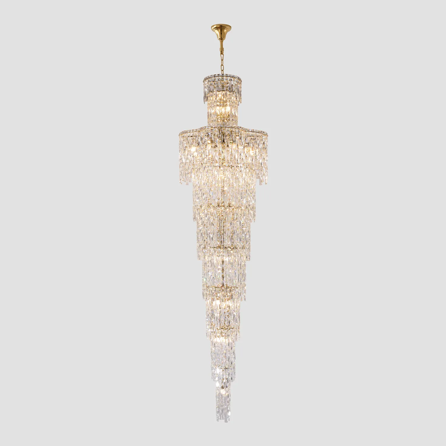 Люстра Crystal Lux ABRIL SP28 GOLD
