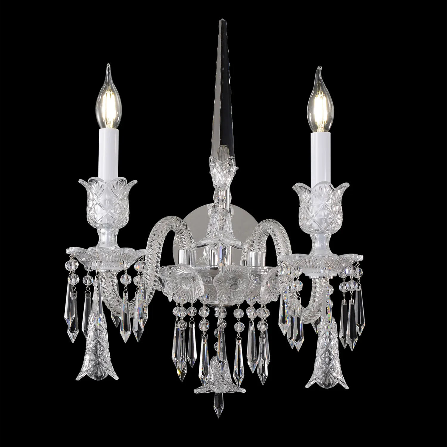 Бра Crystal Lux VERSAILLES AP2 CHROME