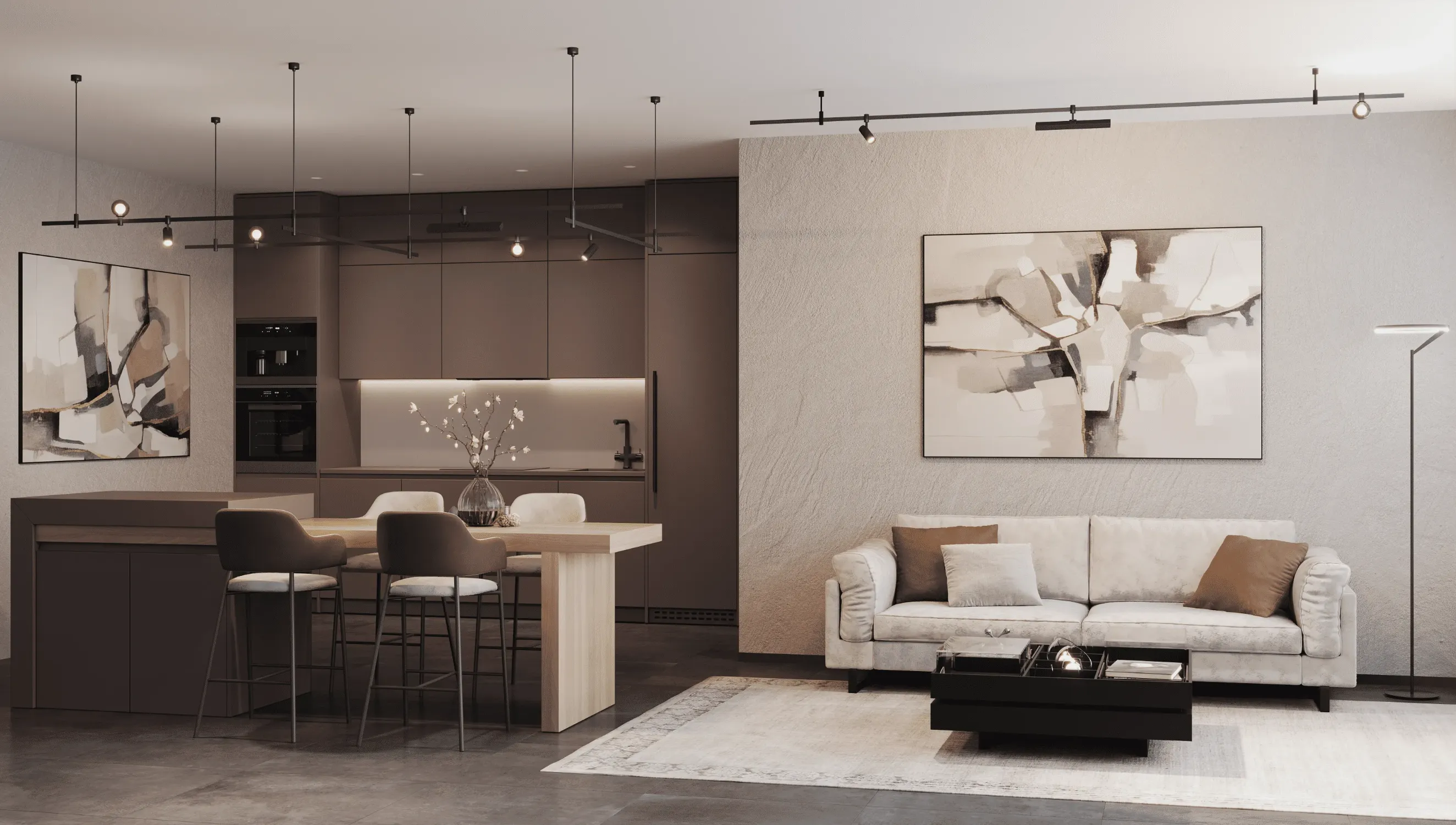 Шинопровод магнитный Crystal Lux CLT 0.117 01 L2000 BL