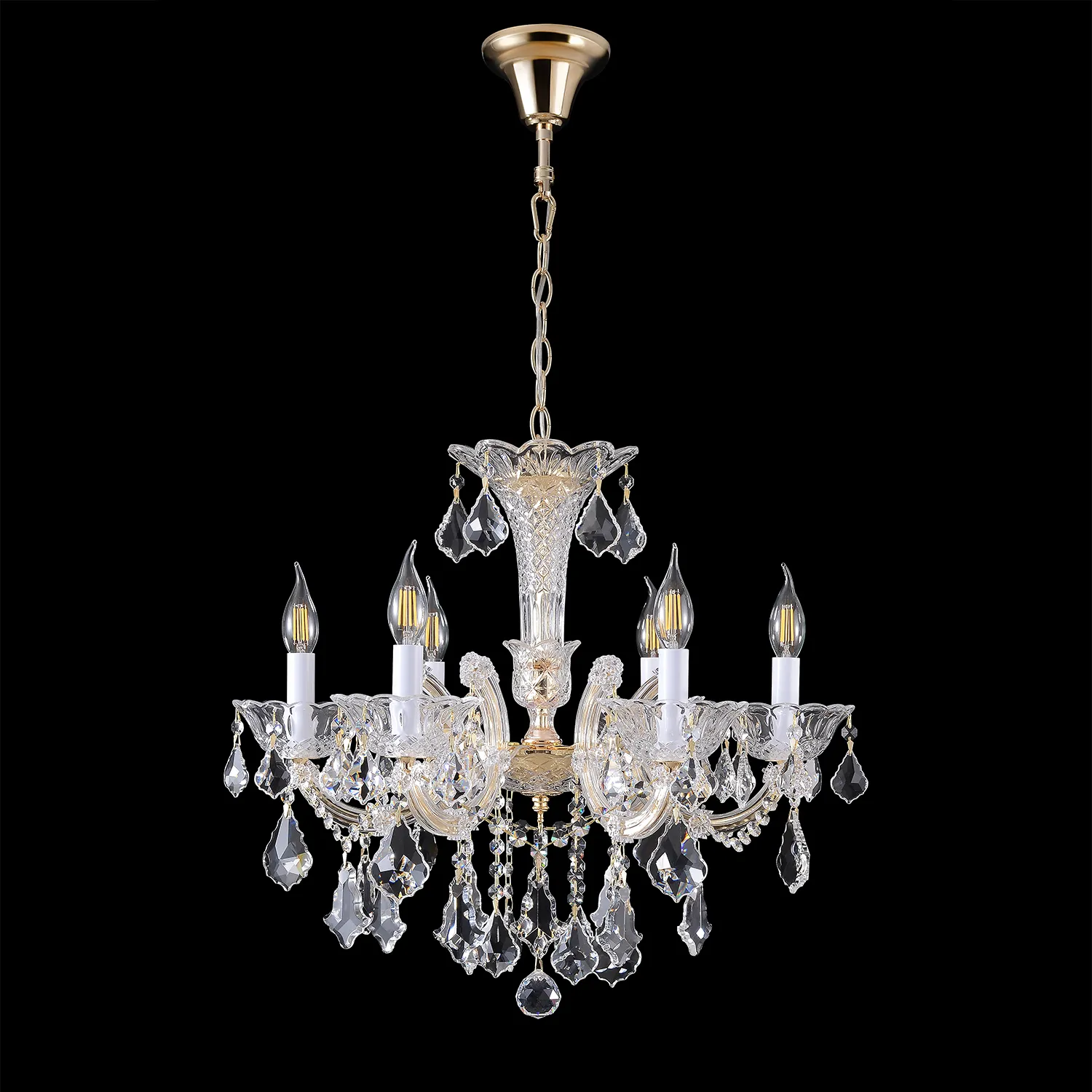 Люстра Crystal Lux CRISTELLE SP6 GOLD