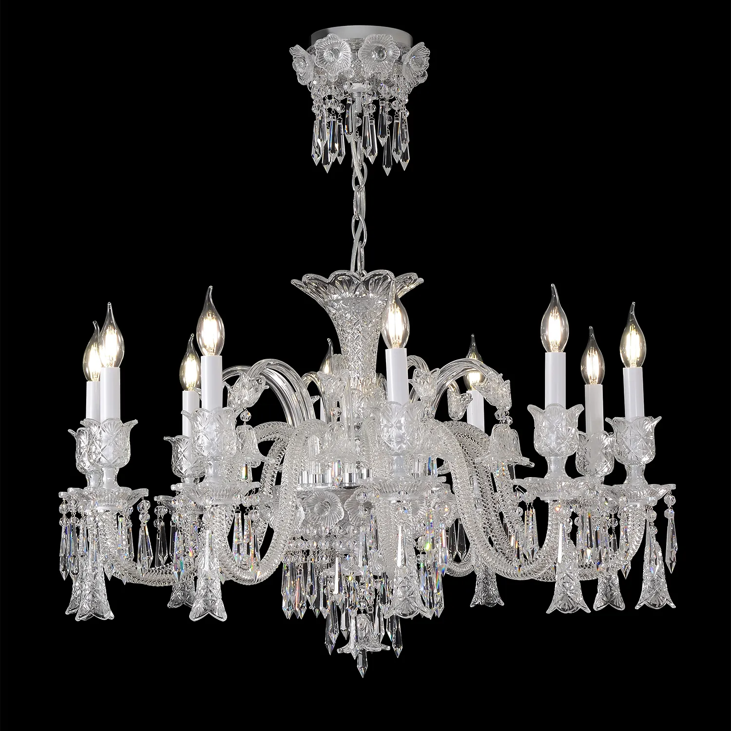 Люстра Crystal Lux VERSAILLES SP10 CHROME