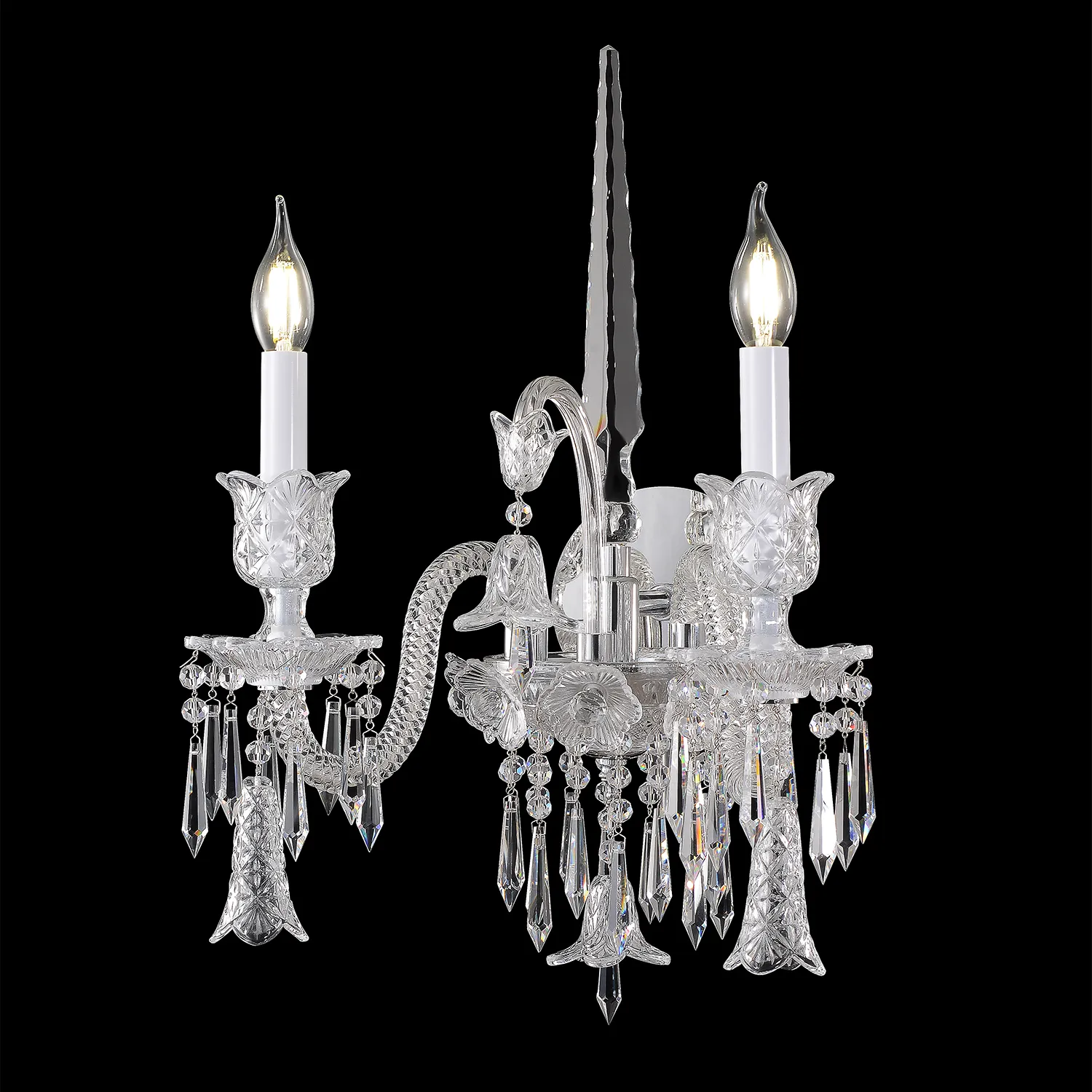 Бра Crystal Lux VERSAILLES AP2 CHROME