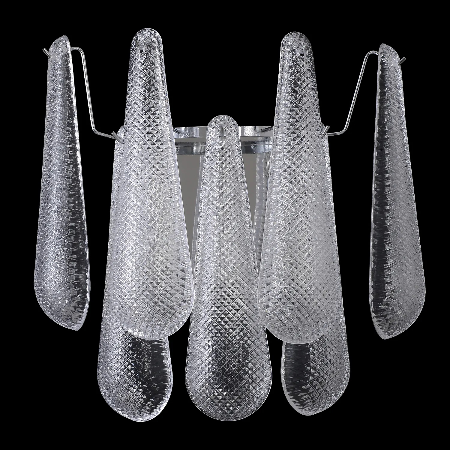 Люстра Crystal Lux FONTAIN AP2 CHROME