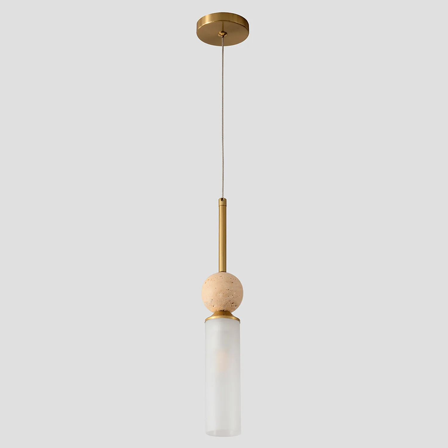 Светильник подвесной Crystal Lux SIMPLY SP1 BRASS