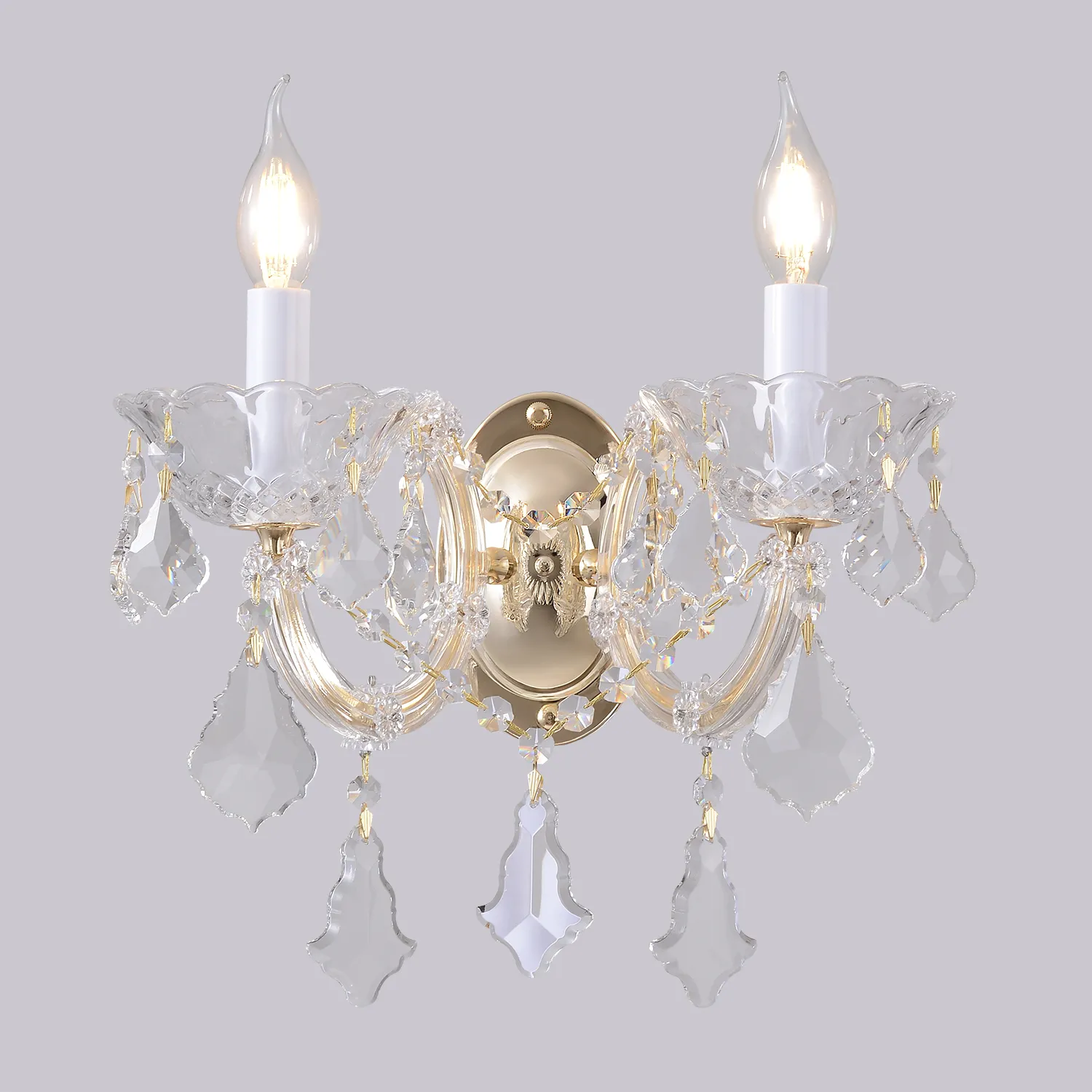 Бра Crystal Lux CRISTELLE AP2 GOLD