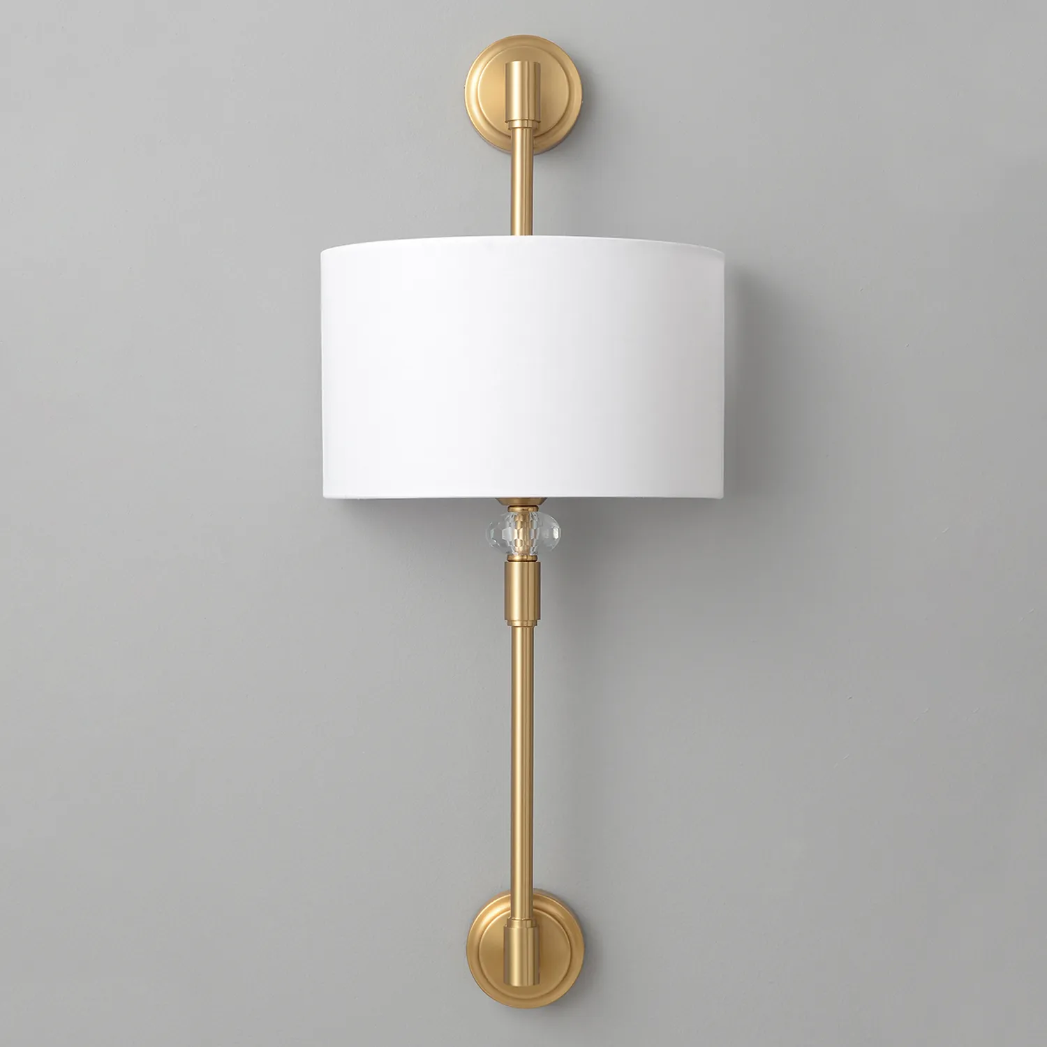 Бра Crystal Lux VINTAGE AP2 BRASS