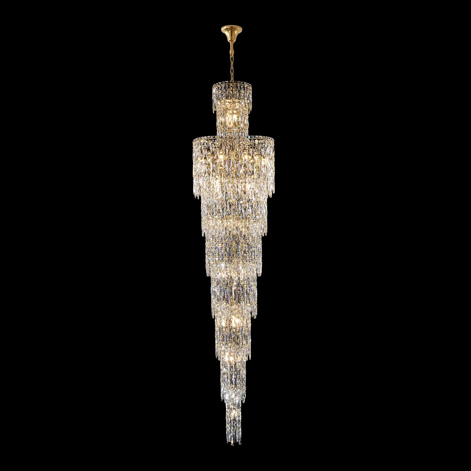 Люстра Crystal Lux ABRIL SP28 GOLD