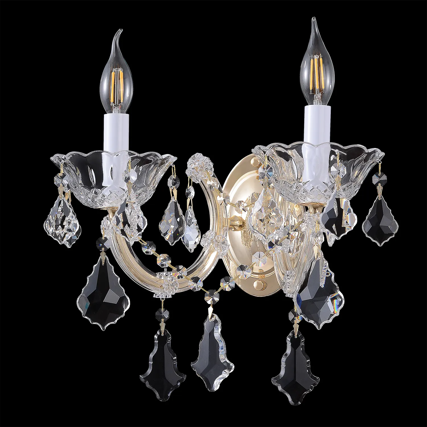 Бра Crystal Lux CRISTELLE AP2 GOLD