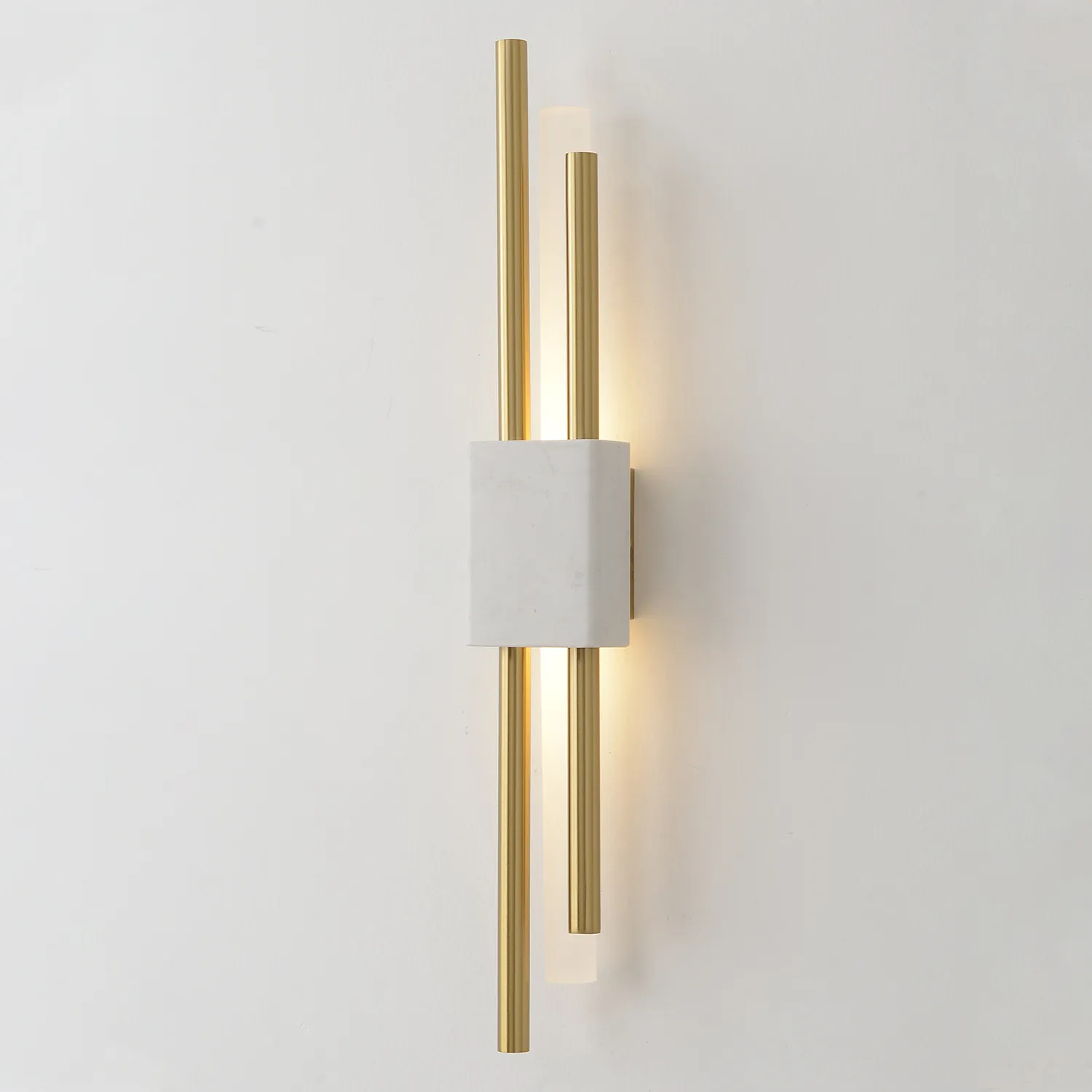 Бра Crystal Lux CARTA AP6W LED WHITE/BRASS