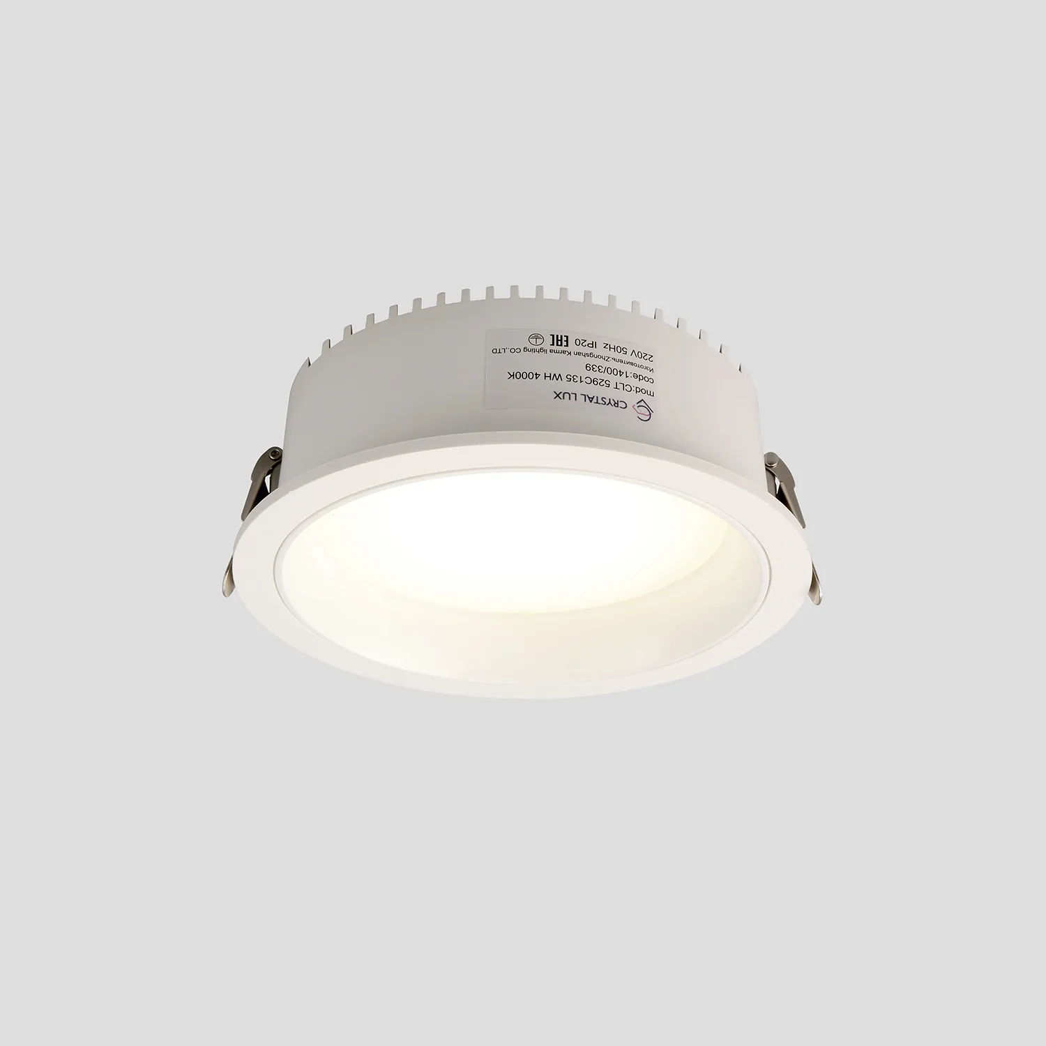 Светильник встраиваемый Crystal Lux CLT 529C135 WH 4000K