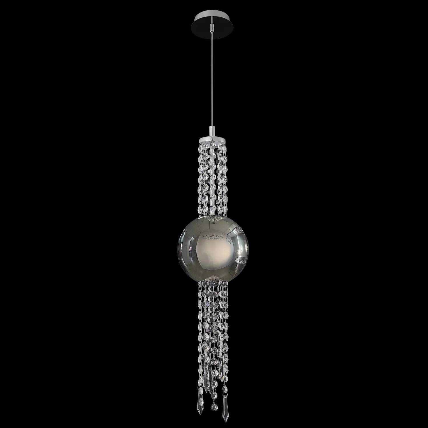 Светильник подвесной Crystal Lux NAVAJO SP3W LED CHROME