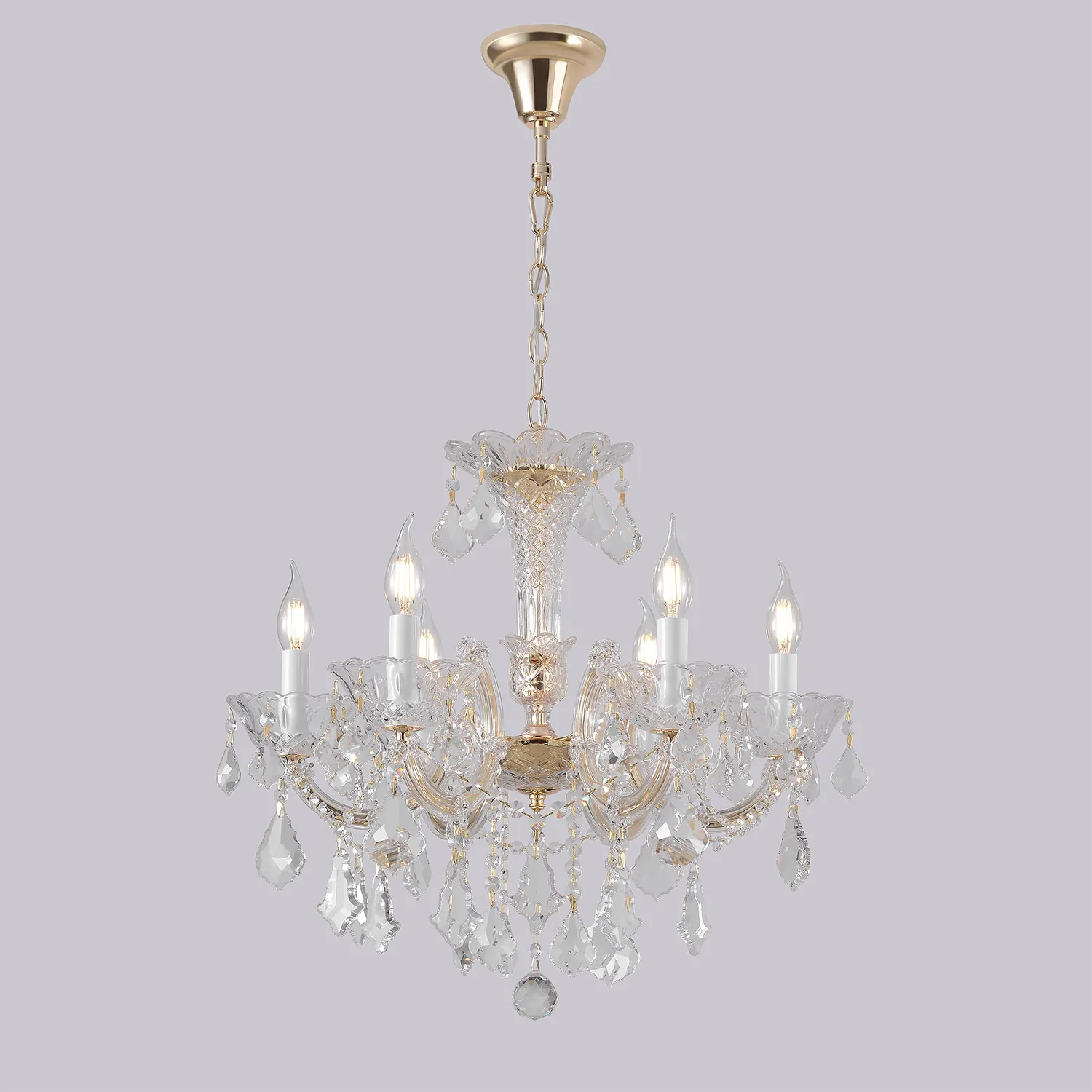 Люстра Crystal Lux CRISTELLE SP6 GOLD