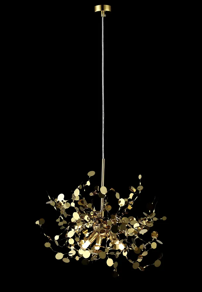 Светильник подвесной Crystal Lux GARDEN SP3 D400 GOLD