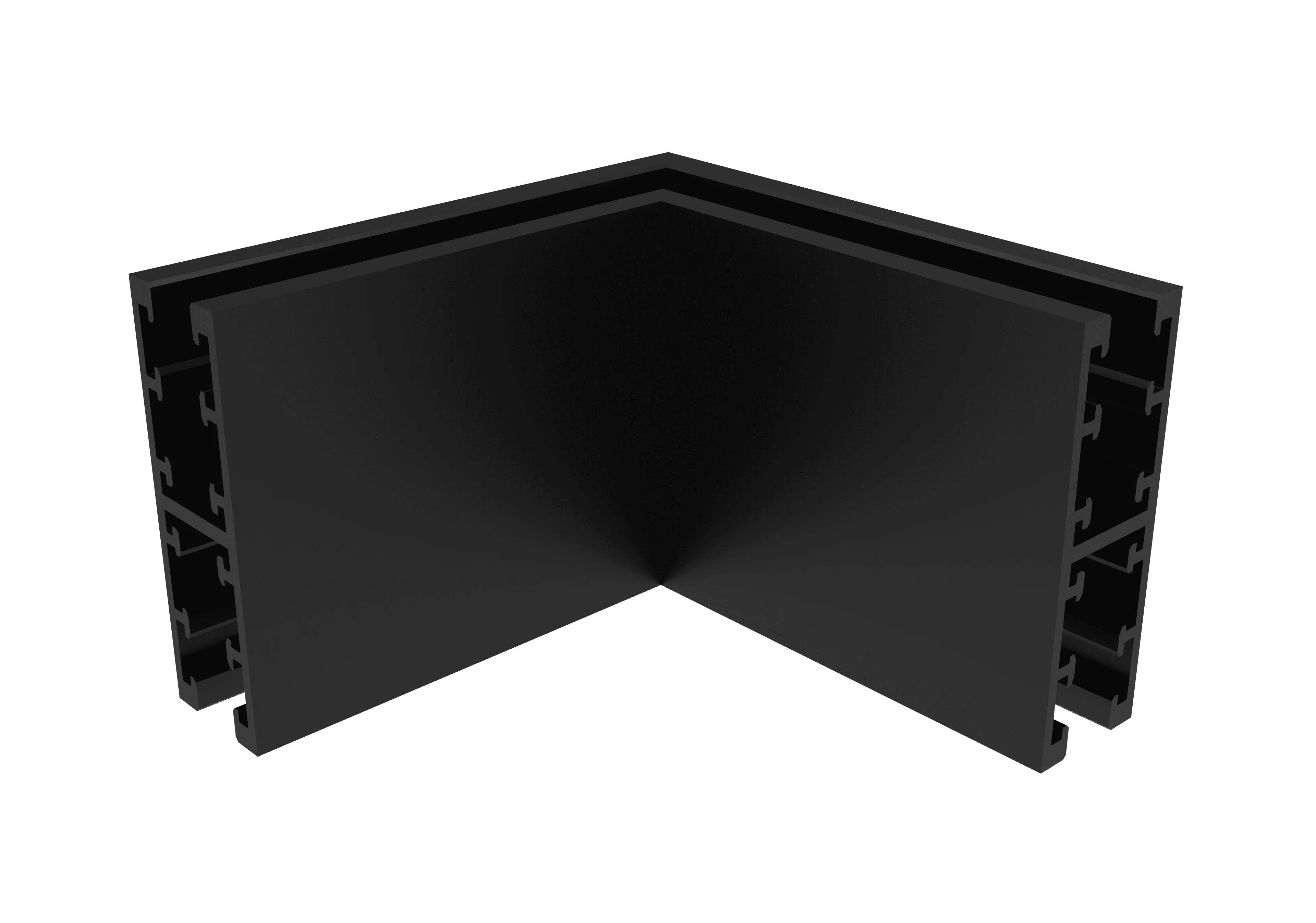 Соединитель для магнитного двустороннего шинопровода угловой Crystal Lux CLT 0.226 04 BL