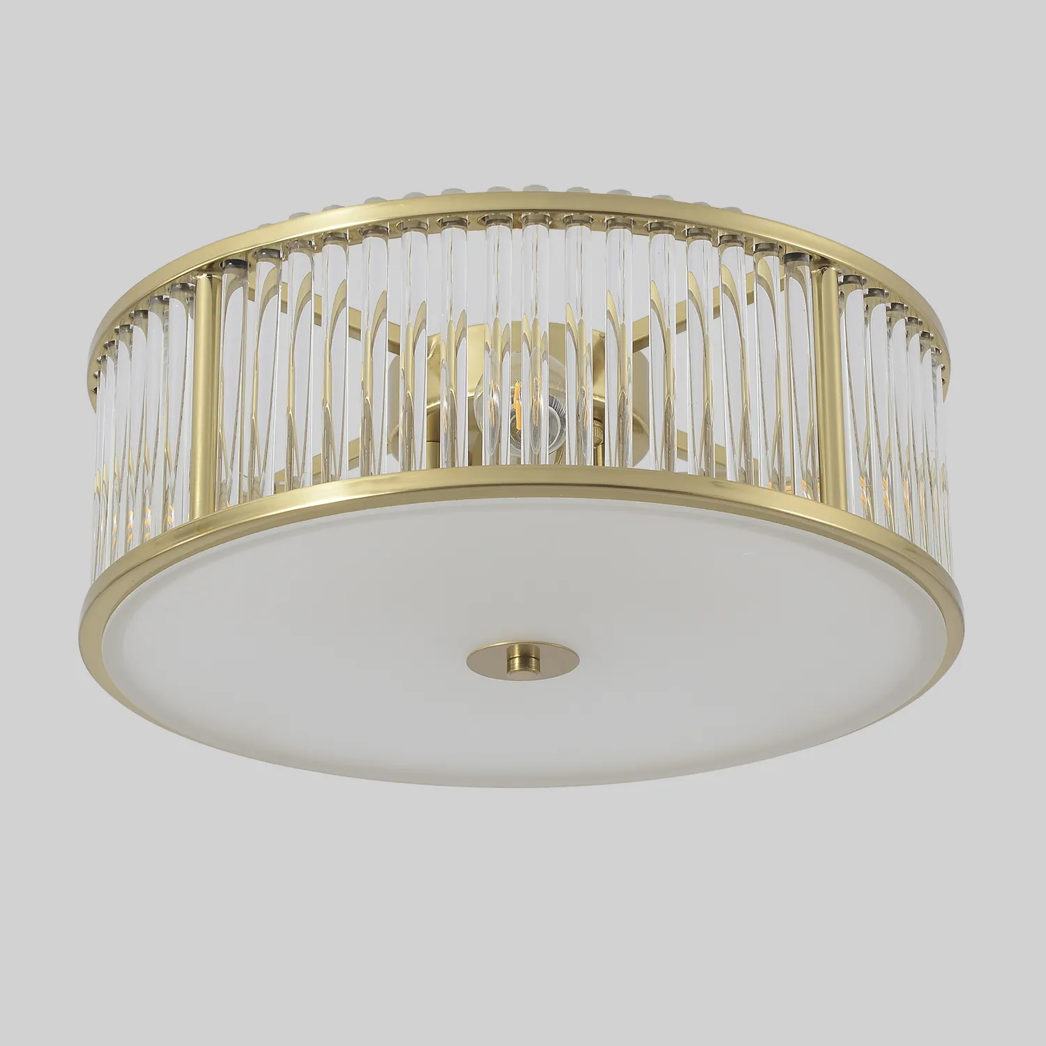 Светильник потолочный Crystal Lux AVENUE PL4 BRASS