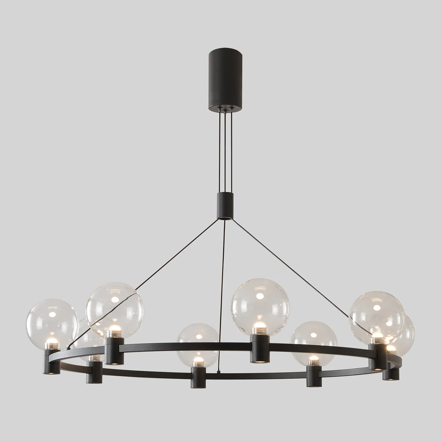 Люстра Crystal Lux DUET SP56W LED BLACK
