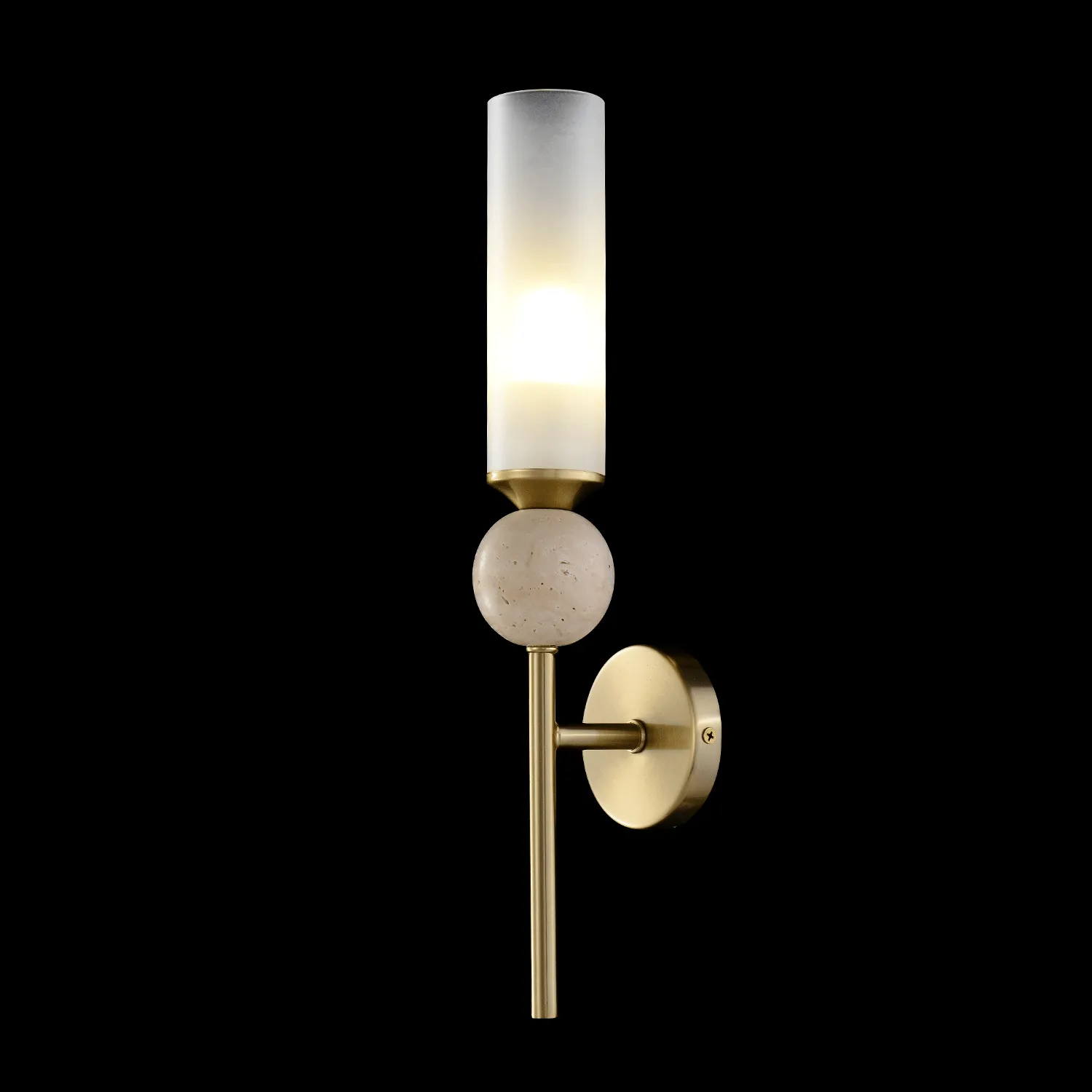 Бра Crystal Lux SIMPLY AP1.1 BRASS