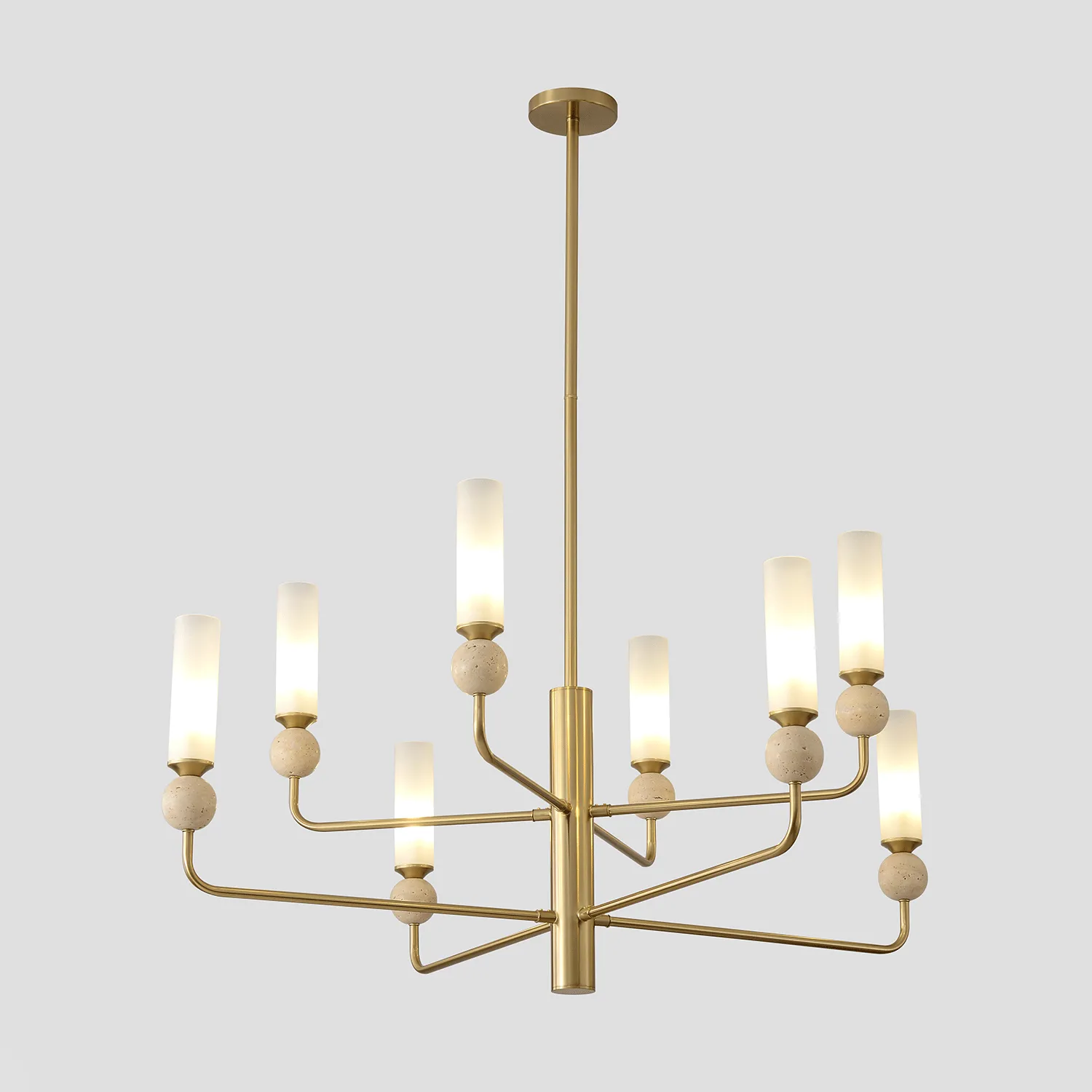 Люстра Crystal Lux SIMPLY SP8 BRASS