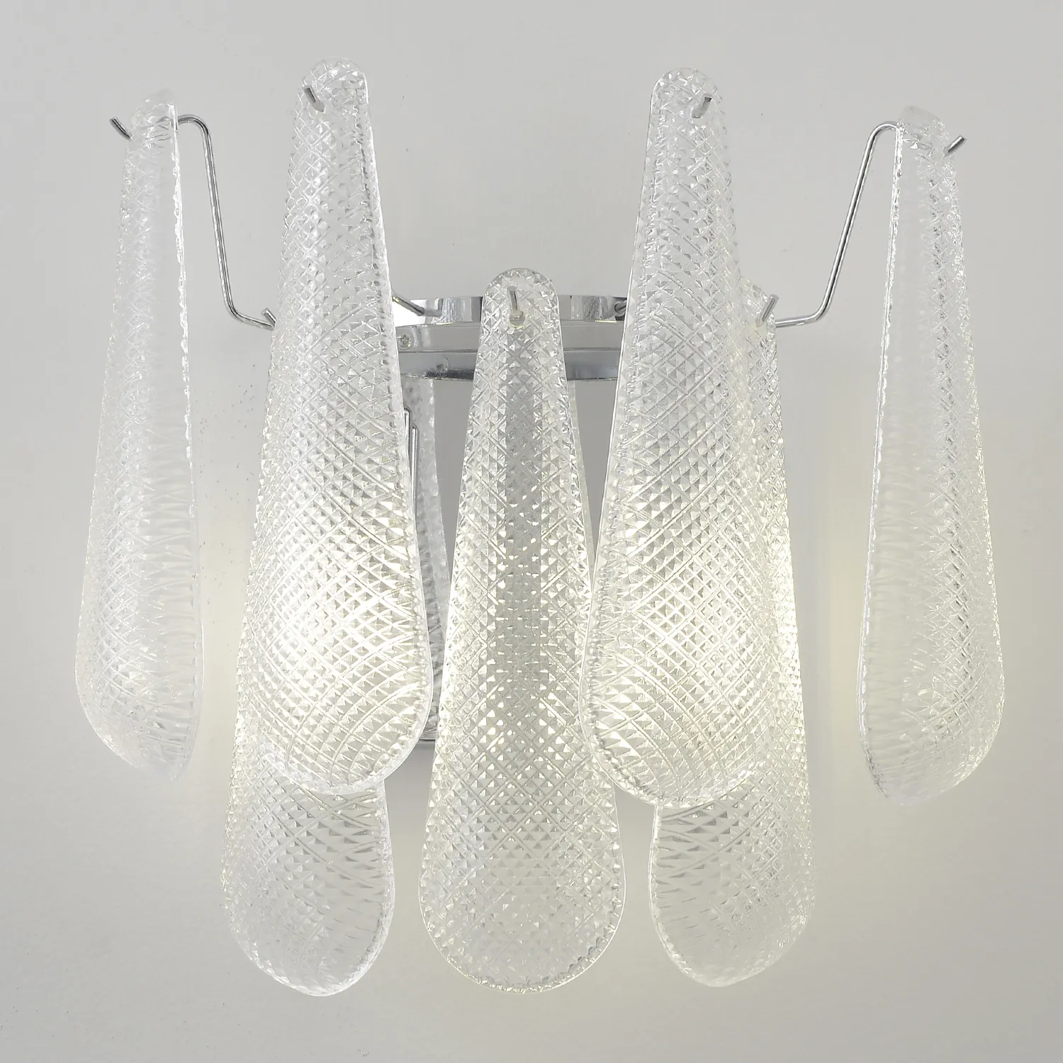 Люстра Crystal Lux FONTAIN AP2 CHROME