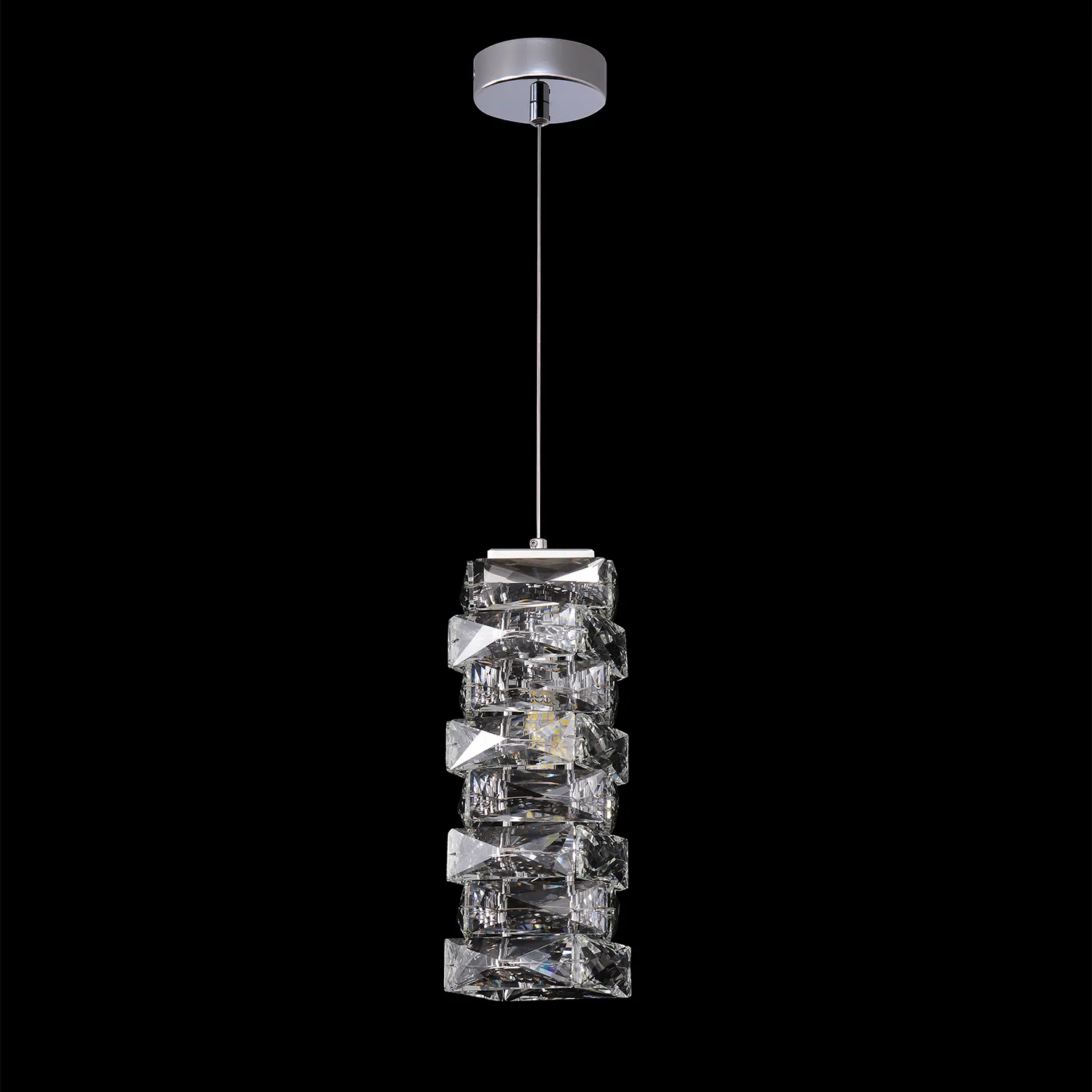 Светильник подвесной Crystal Lux ROLANDO SP1.3 CHROME