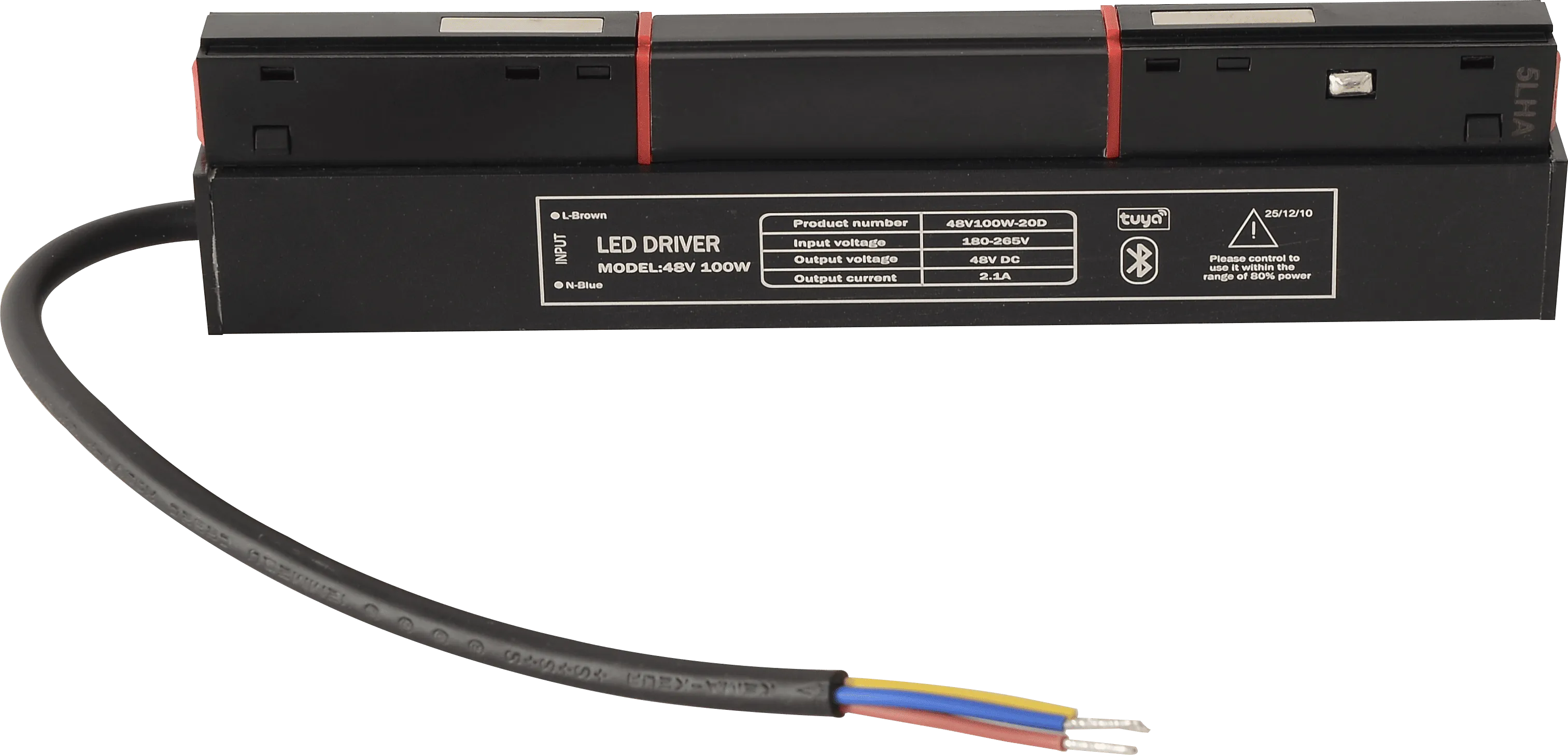 Драйвер для магнитного шинопровода 48V, 100W CLT 0.203 08 BL SMART