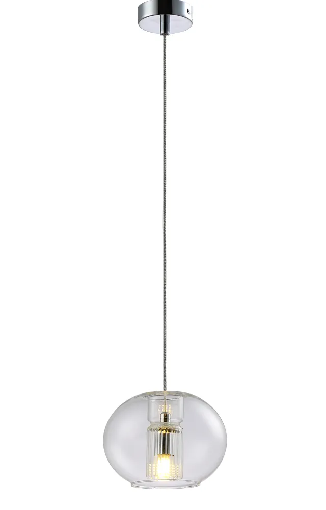Светильник подвесной Crystal Lux BELEZA SP1 E CHROME