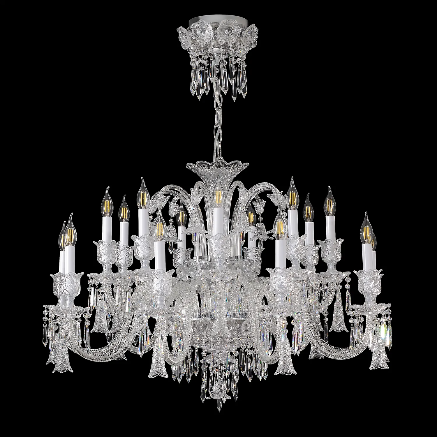 Люстра Crystal Lux VERSAILLES SP9+9 CHROME