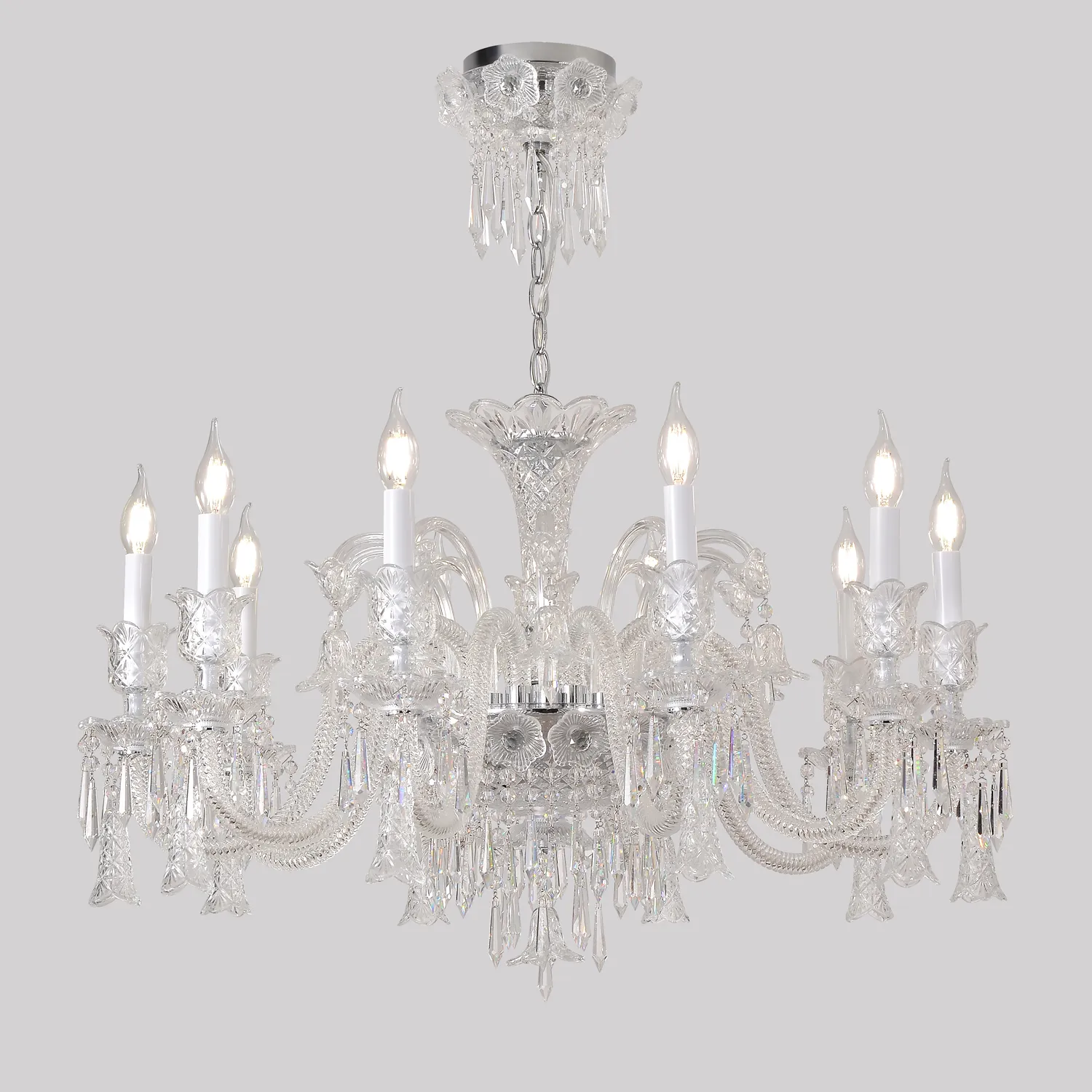 Люстра Crystal Lux VERSAILLES SP10 CHROME