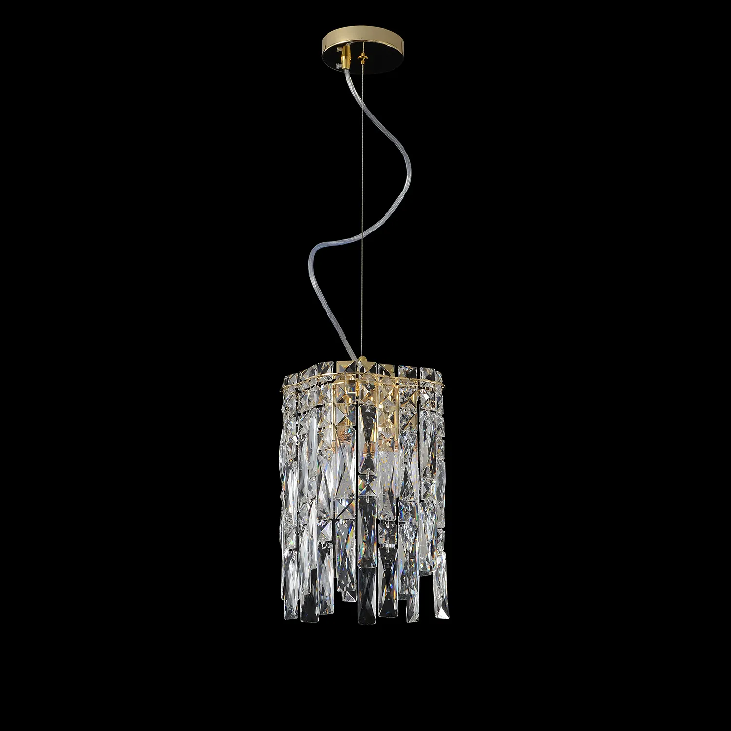 Светильник подвесной Crystal Lux ABRIL SP2 GOLD