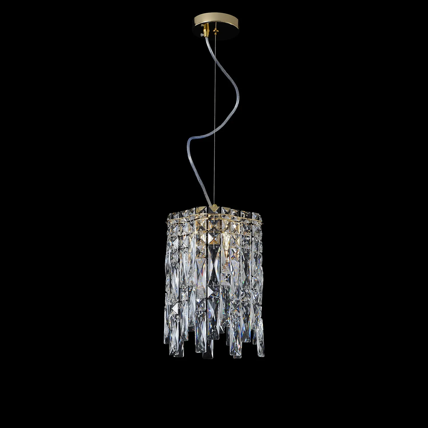 Светильник подвесной Crystal Lux ABRIL SP2 GOLD