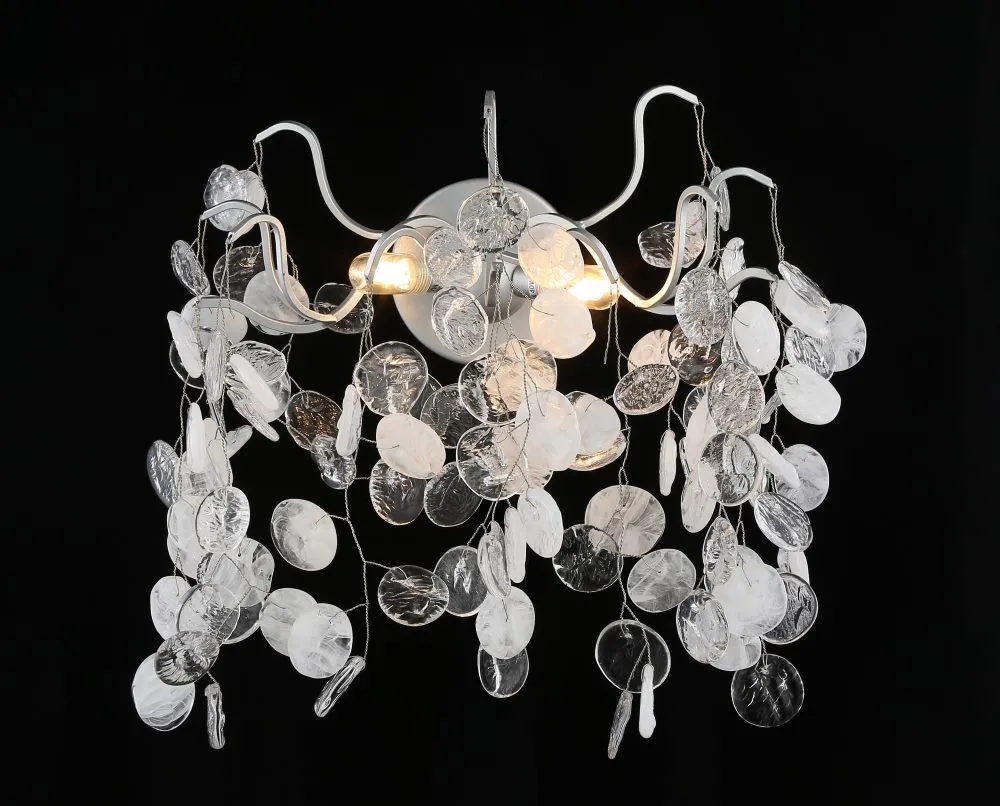 Бра Crystal Lux TENERIFE AP2 SILVER